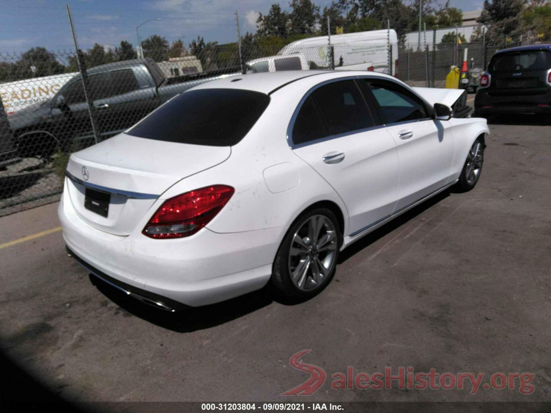 55SWF4JB5JU241053 2018 MERCEDES-BENZ C-CLASS