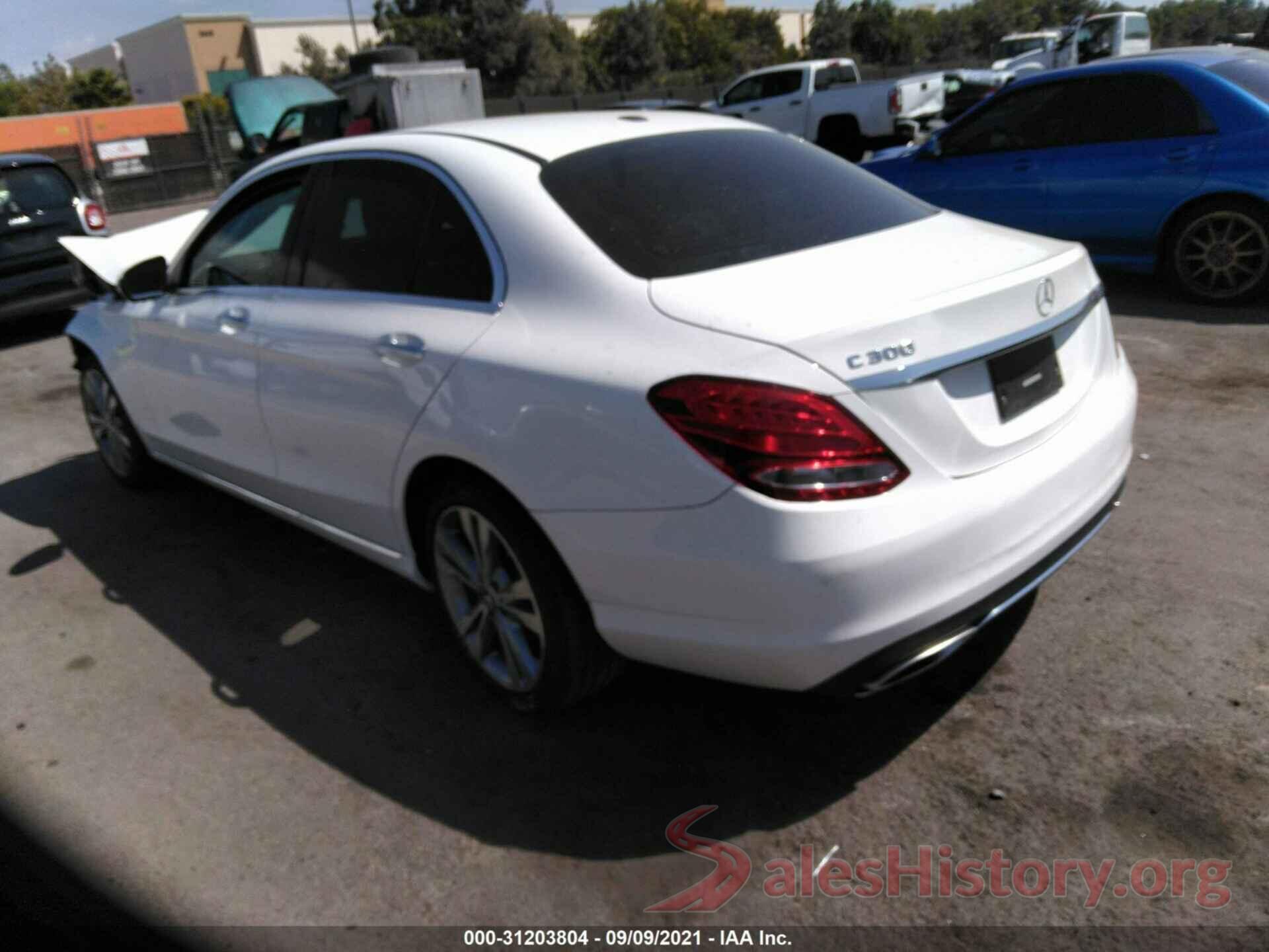 55SWF4JB5JU241053 2018 MERCEDES-BENZ C-CLASS