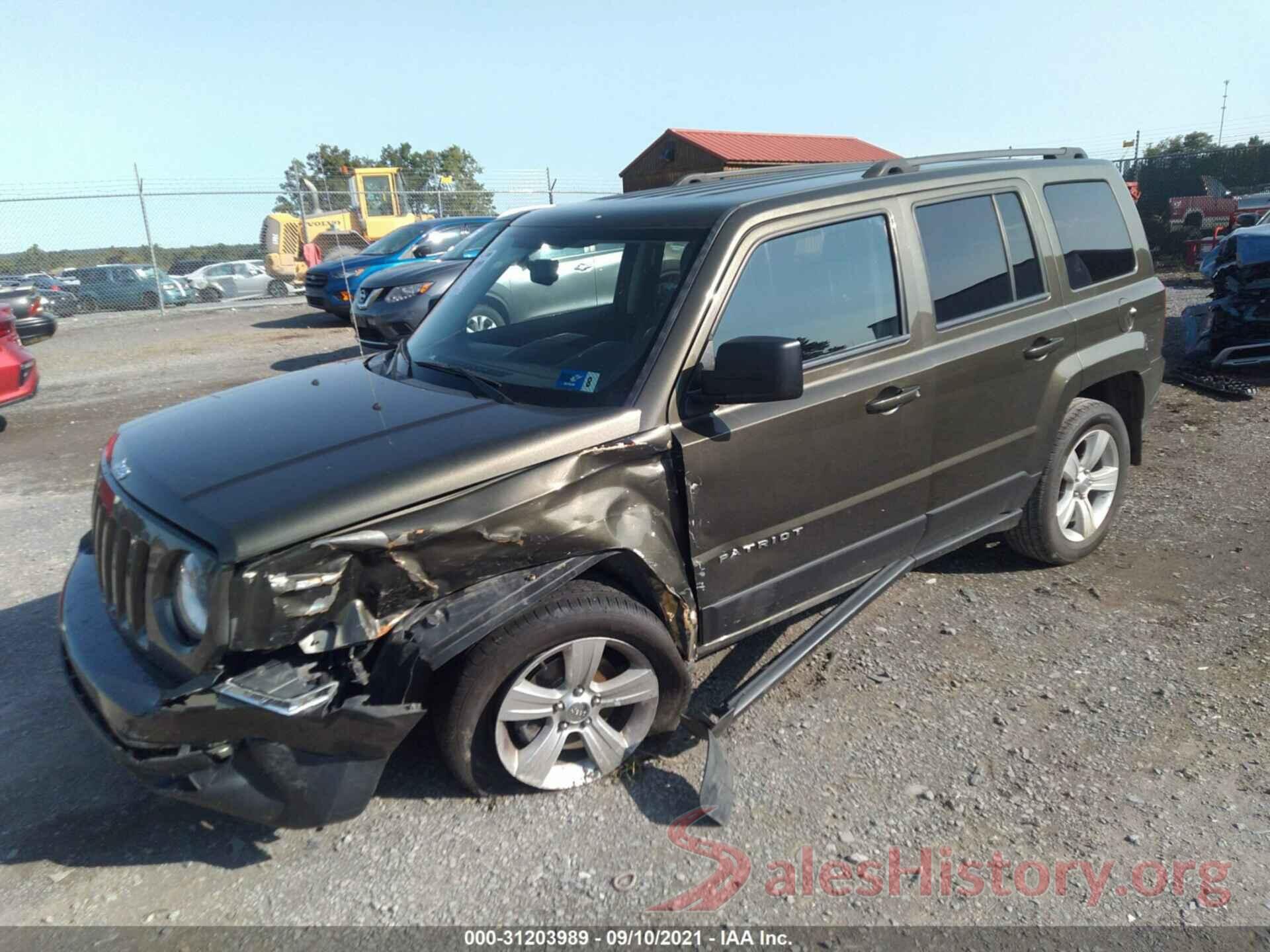 1C4NJRBB6GD558010 2016 JEEP PATRIOT