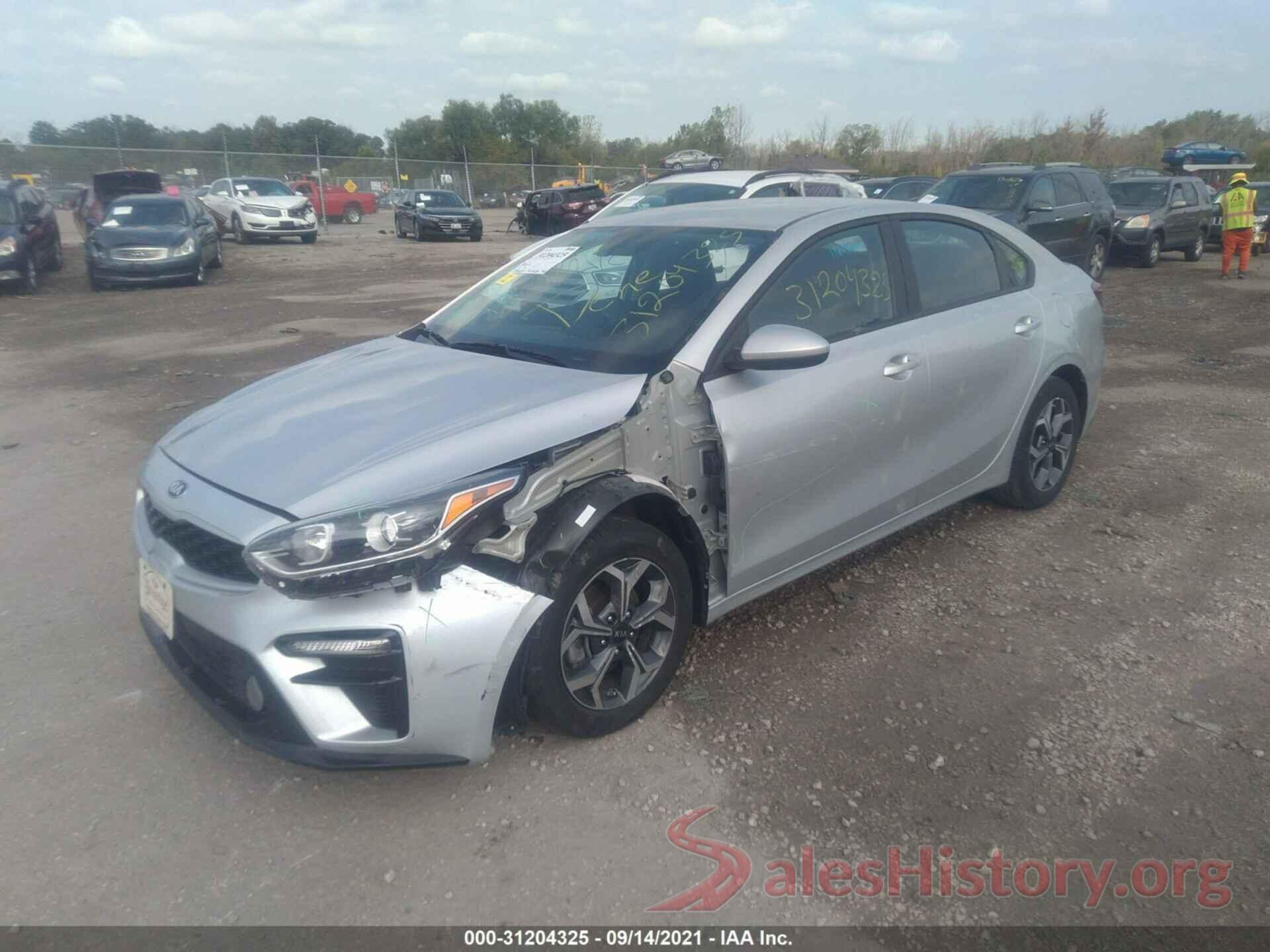 3KPF24AD7KE052717 2019 KIA FORTE