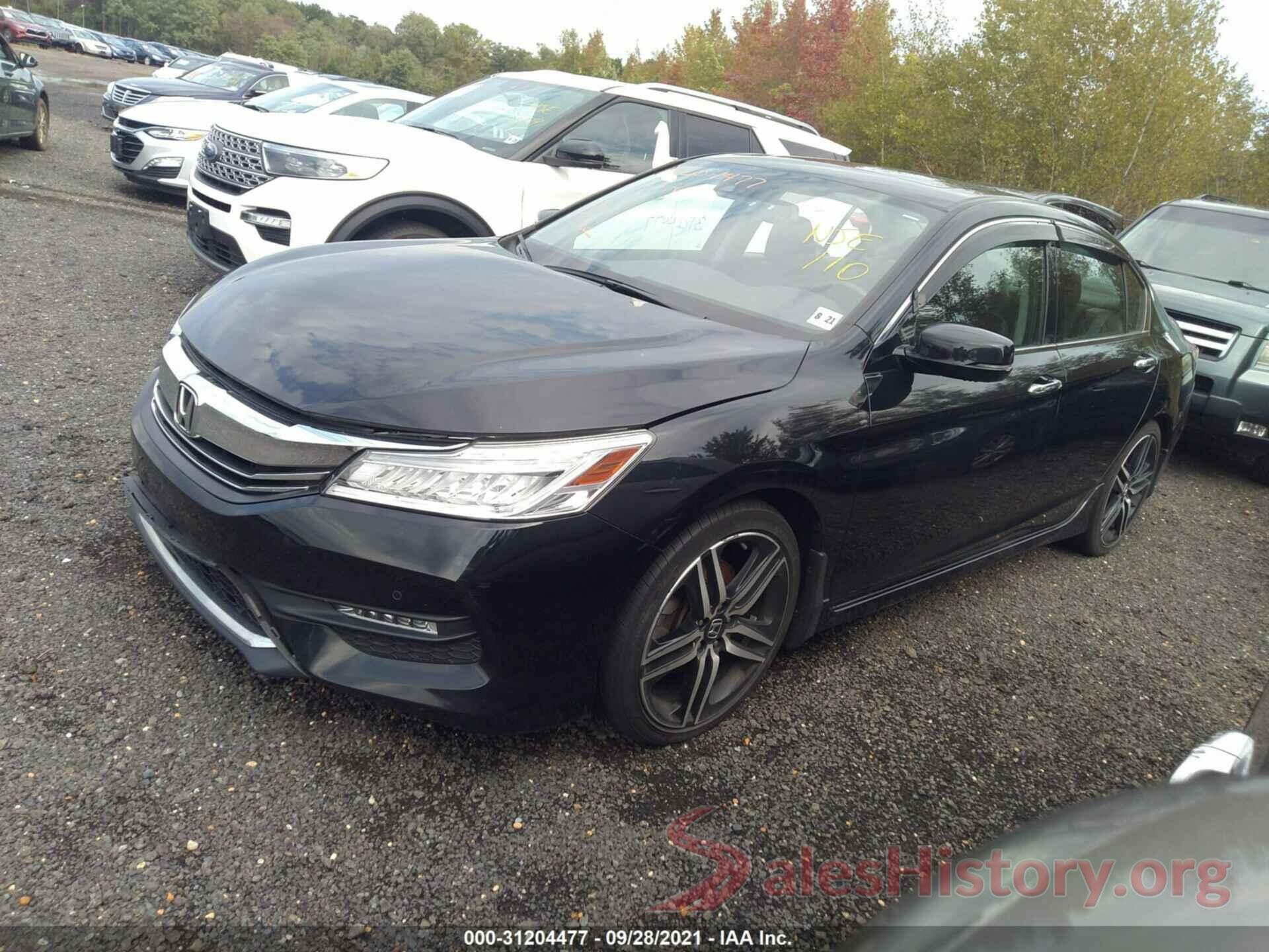 1HGCR3F90GA034164 2016 HONDA ACCORD SEDAN