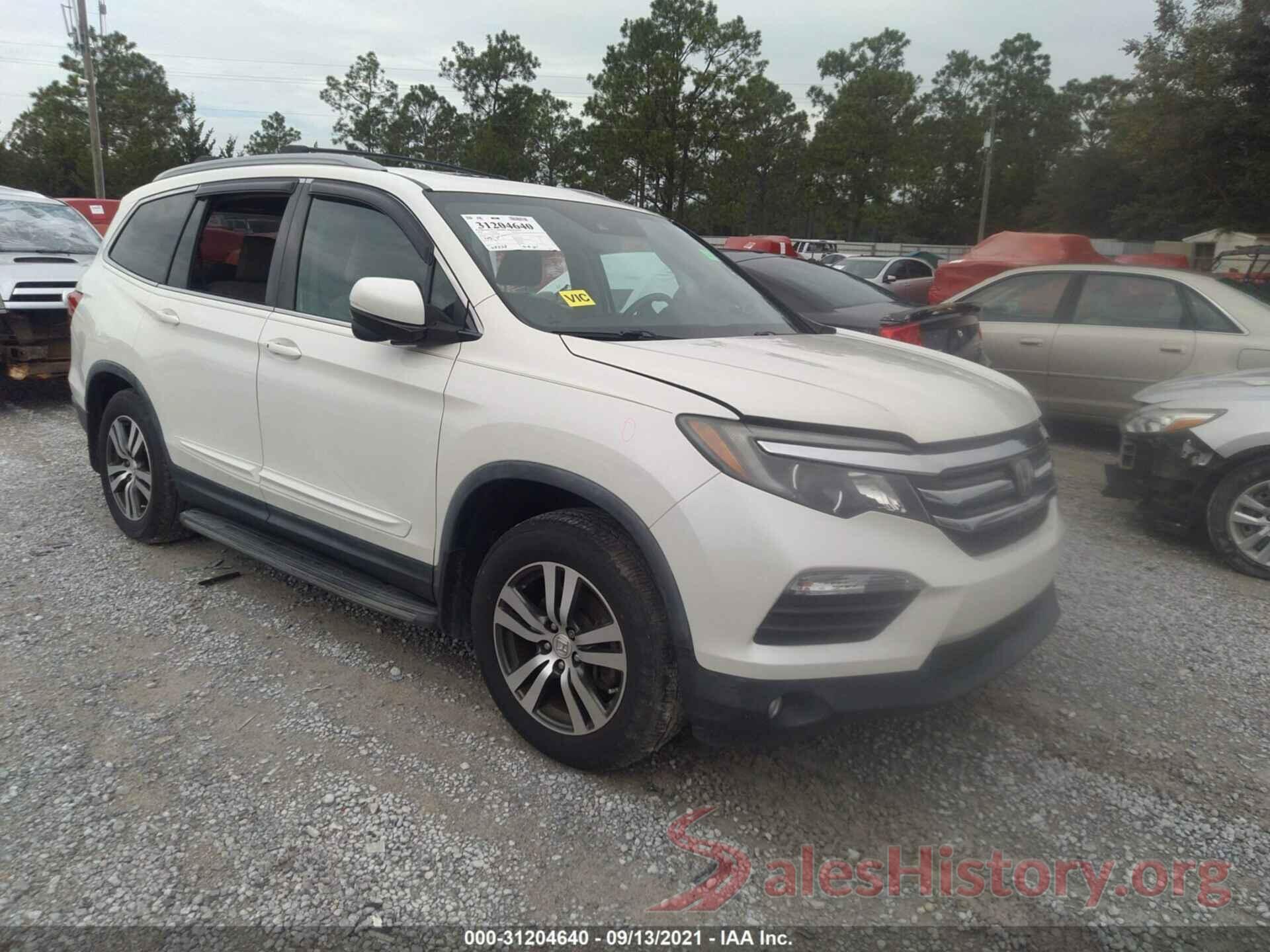 5FNYF5H67GB008129 2016 HONDA PILOT