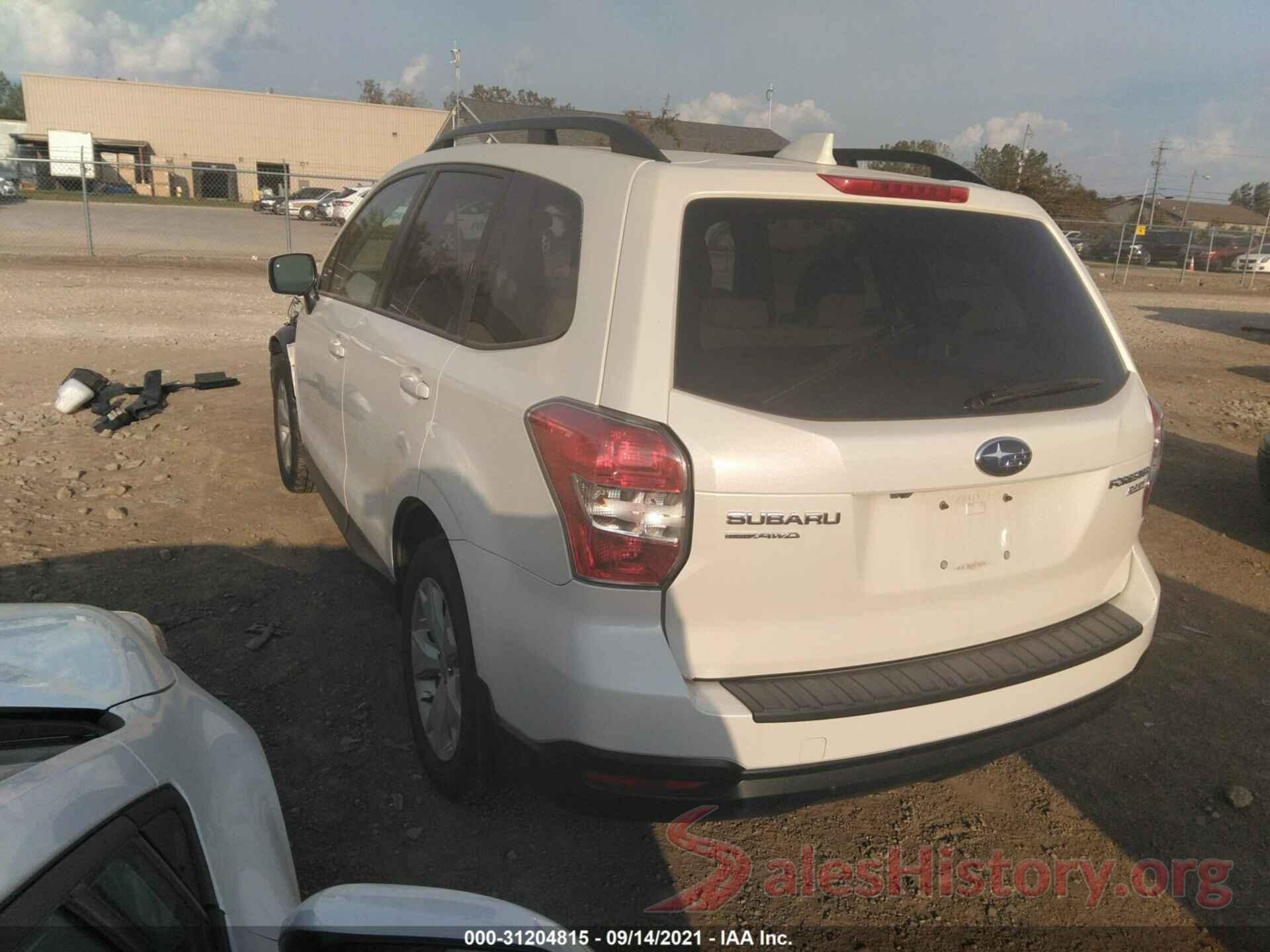 JF2SJADC9GH435449 2016 SUBARU FORESTER