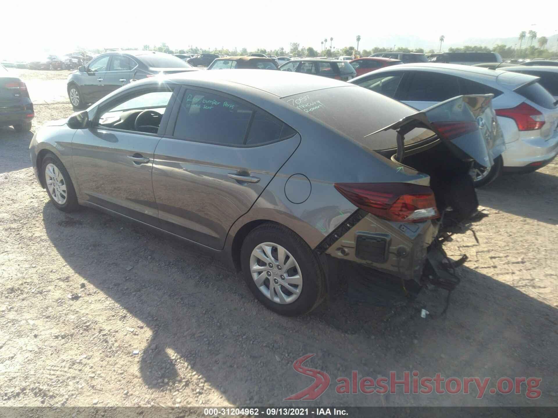 5NPD74LF9LH505272 2020 HYUNDAI ELANTRA