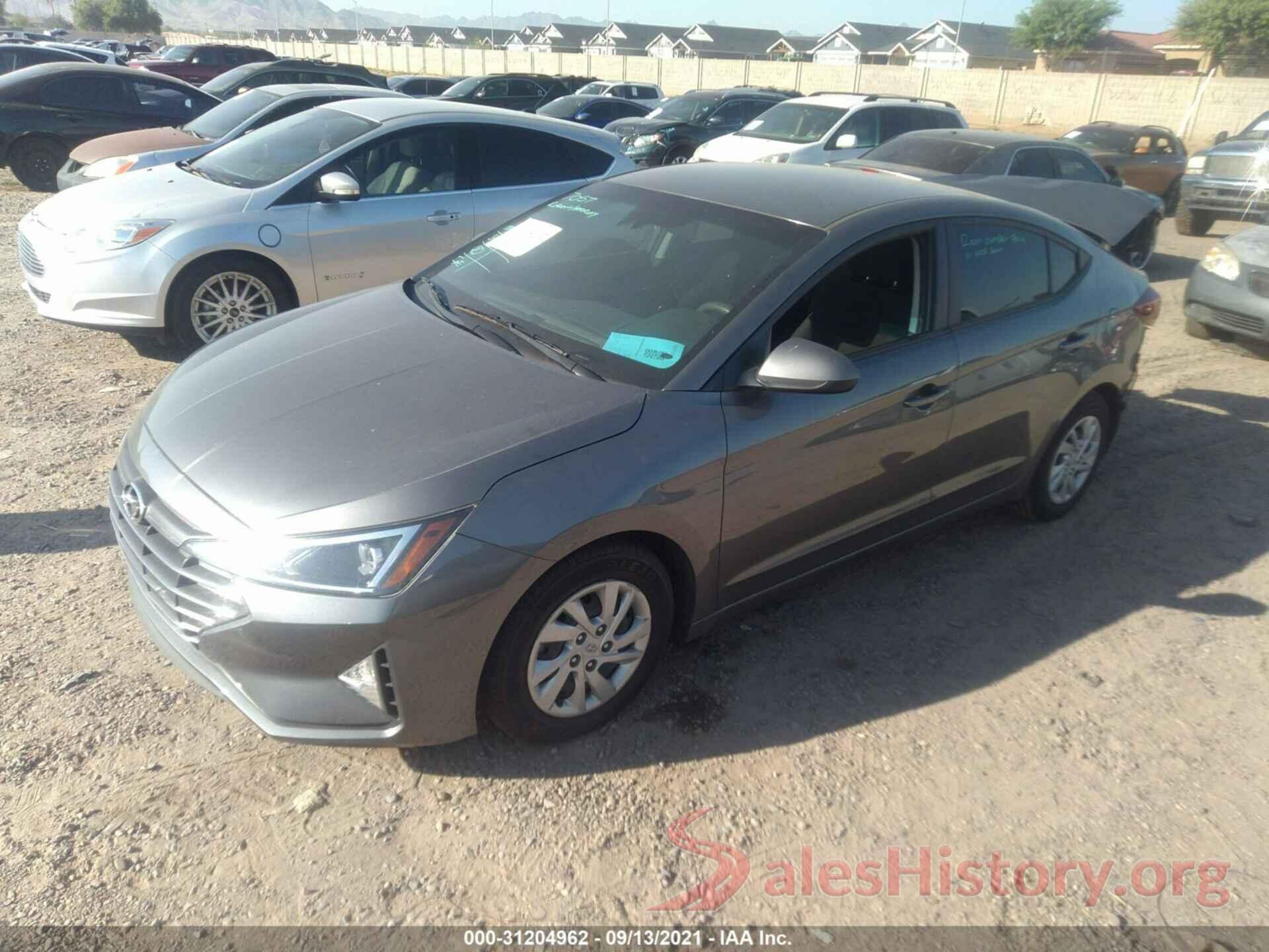 5NPD74LF9LH505272 2020 HYUNDAI ELANTRA