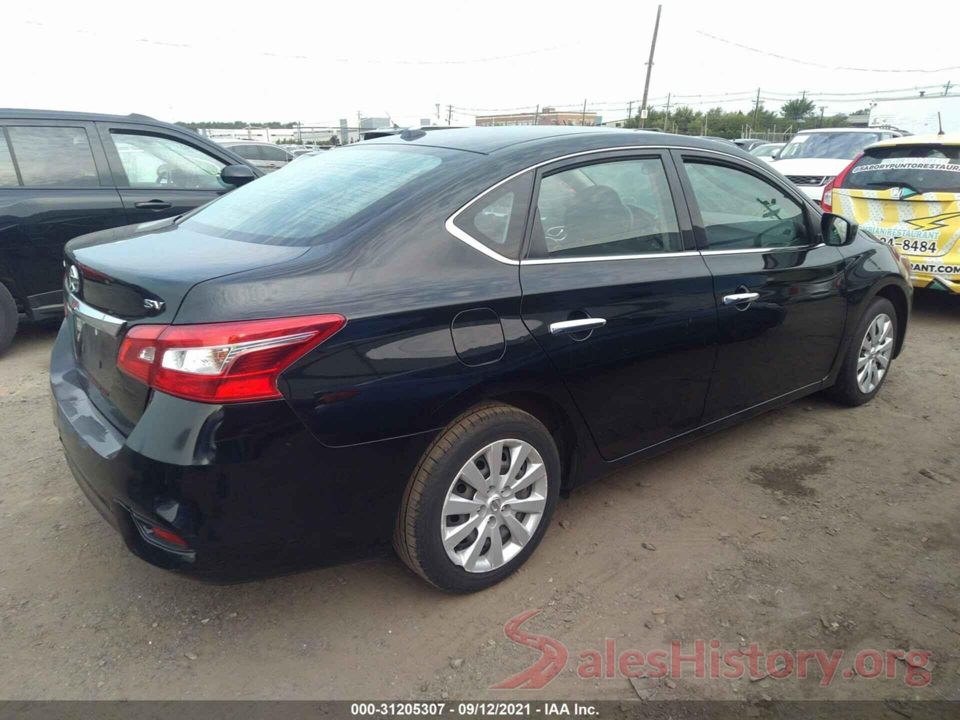 3N1AB7AP9HL706002 2017 NISSAN SENTRA