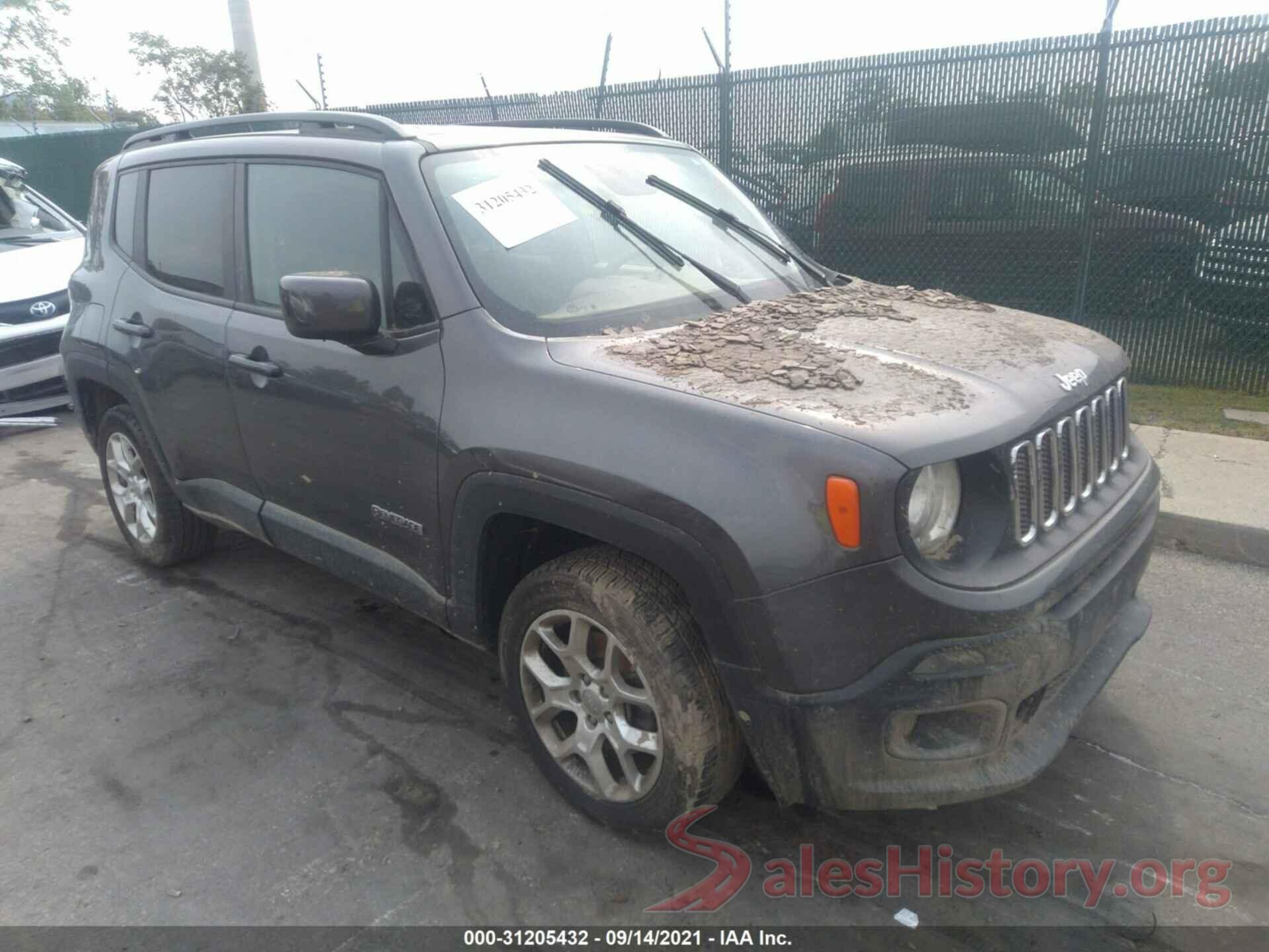 ZACCJBBTXGPC52274 2016 JEEP RENEGADE