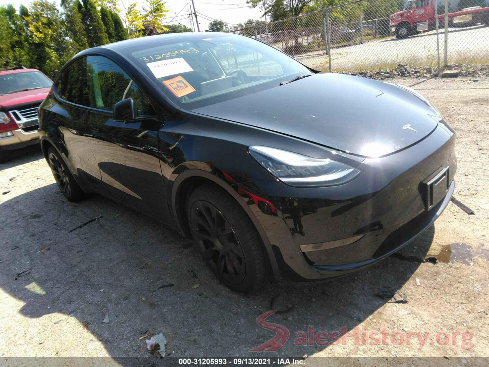 5YJYGDEE9MF100230 2021 TESLA MODEL Y