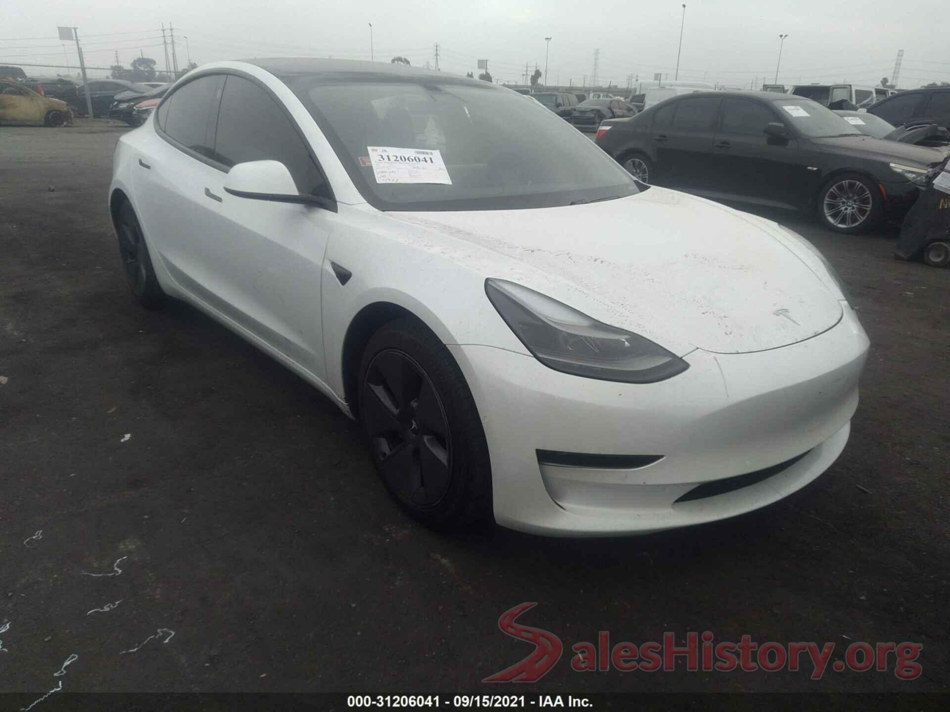 5YJ3E1EA5MF867388 2021 TESLA MODEL 3