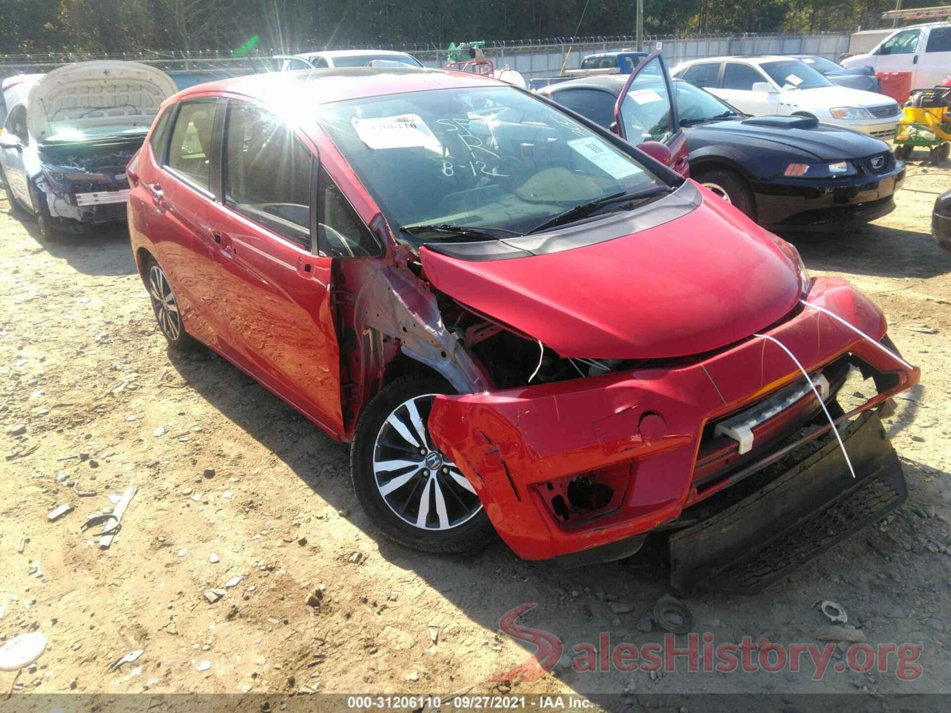 JHMGK5H71HS019582 2017 HONDA FIT