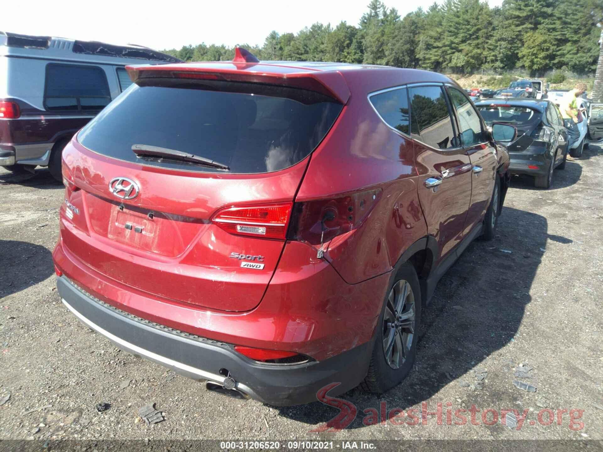 5XYZTDLB3GG353243 2016 HYUNDAI SANTA FE SPORT