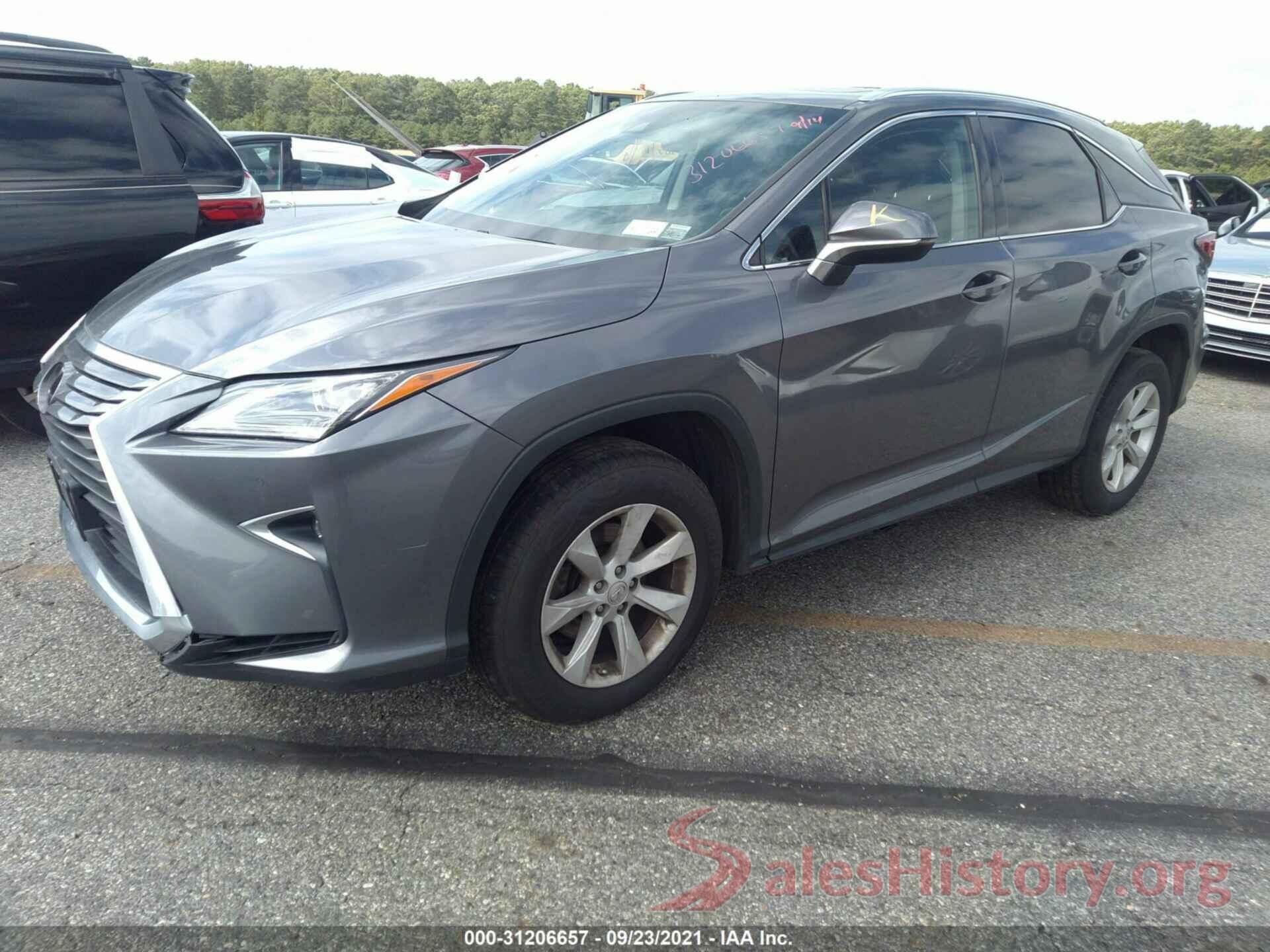 2T2BZMCA1HC067150 2017 LEXUS RX