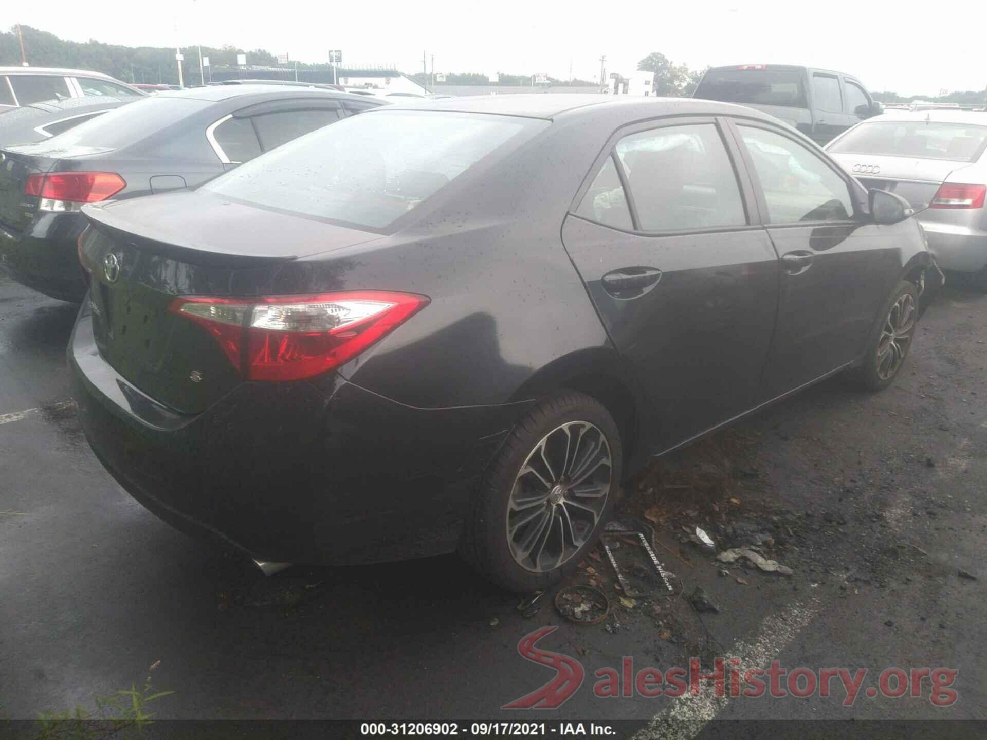 2T1BURHE2GC721373 2016 TOYOTA COROLLA