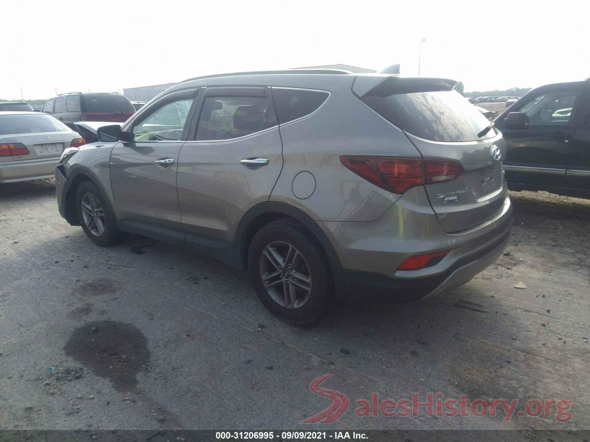 5NMZU3LB6HH039665 2017 HYUNDAI SANTA FE SPORT