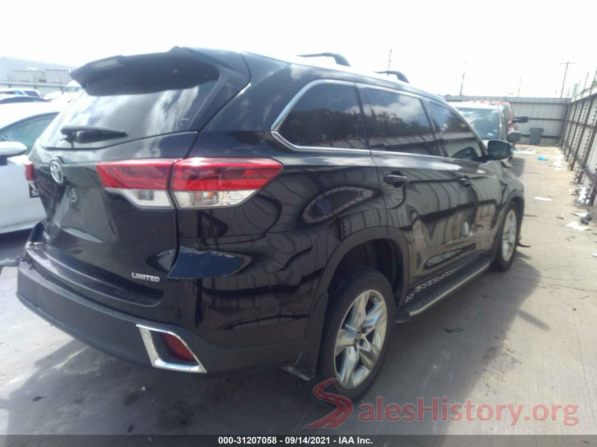 5TDYZRFH9HS206498 2017 TOYOTA HIGHLANDER