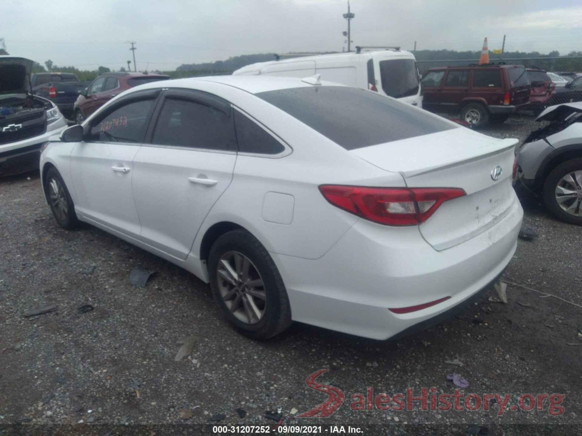 5NPE24AF3GH319996 2016 HYUNDAI SONATA