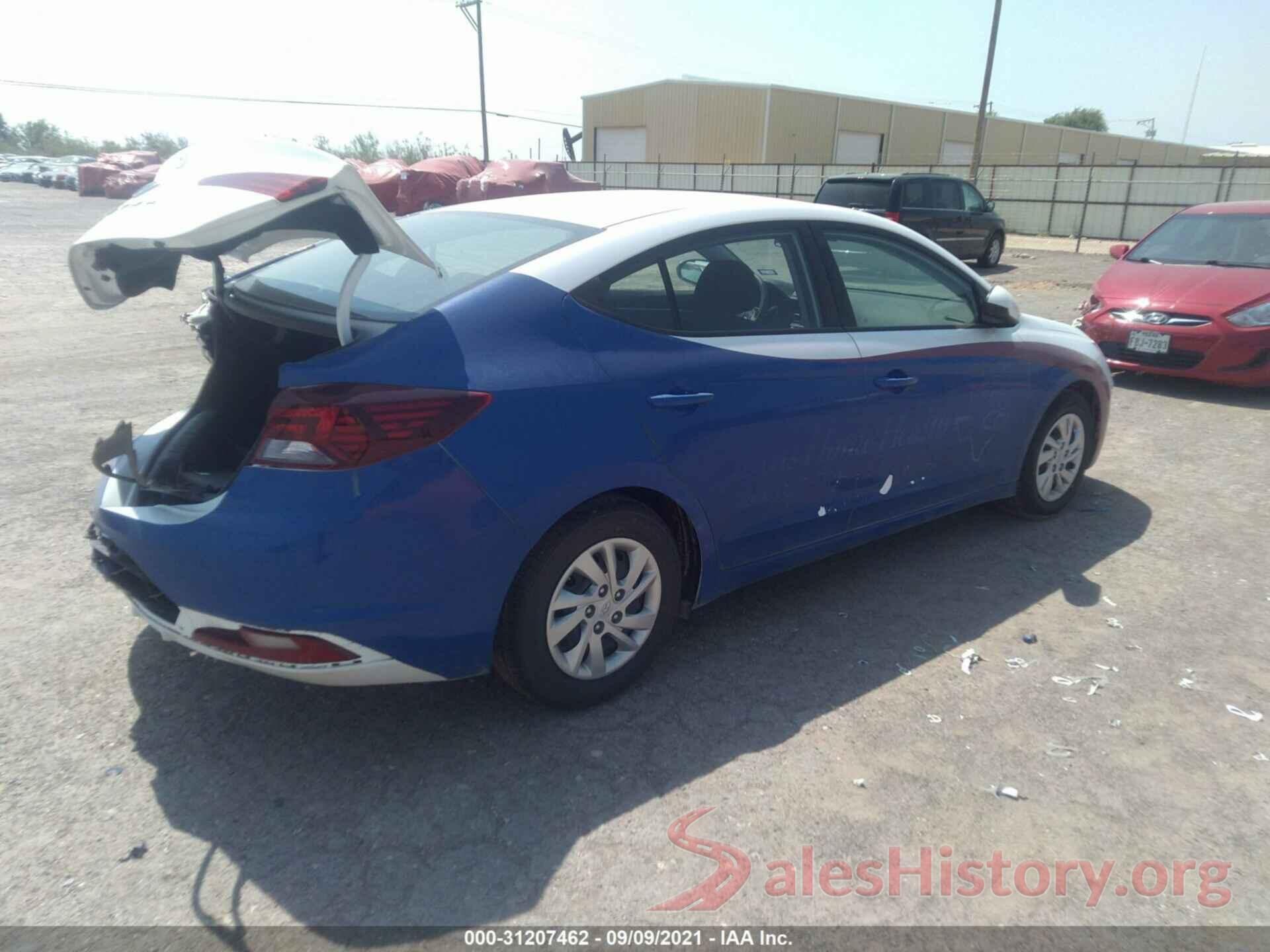 5NPD74LF5LH610262 2020 HYUNDAI ELANTRA