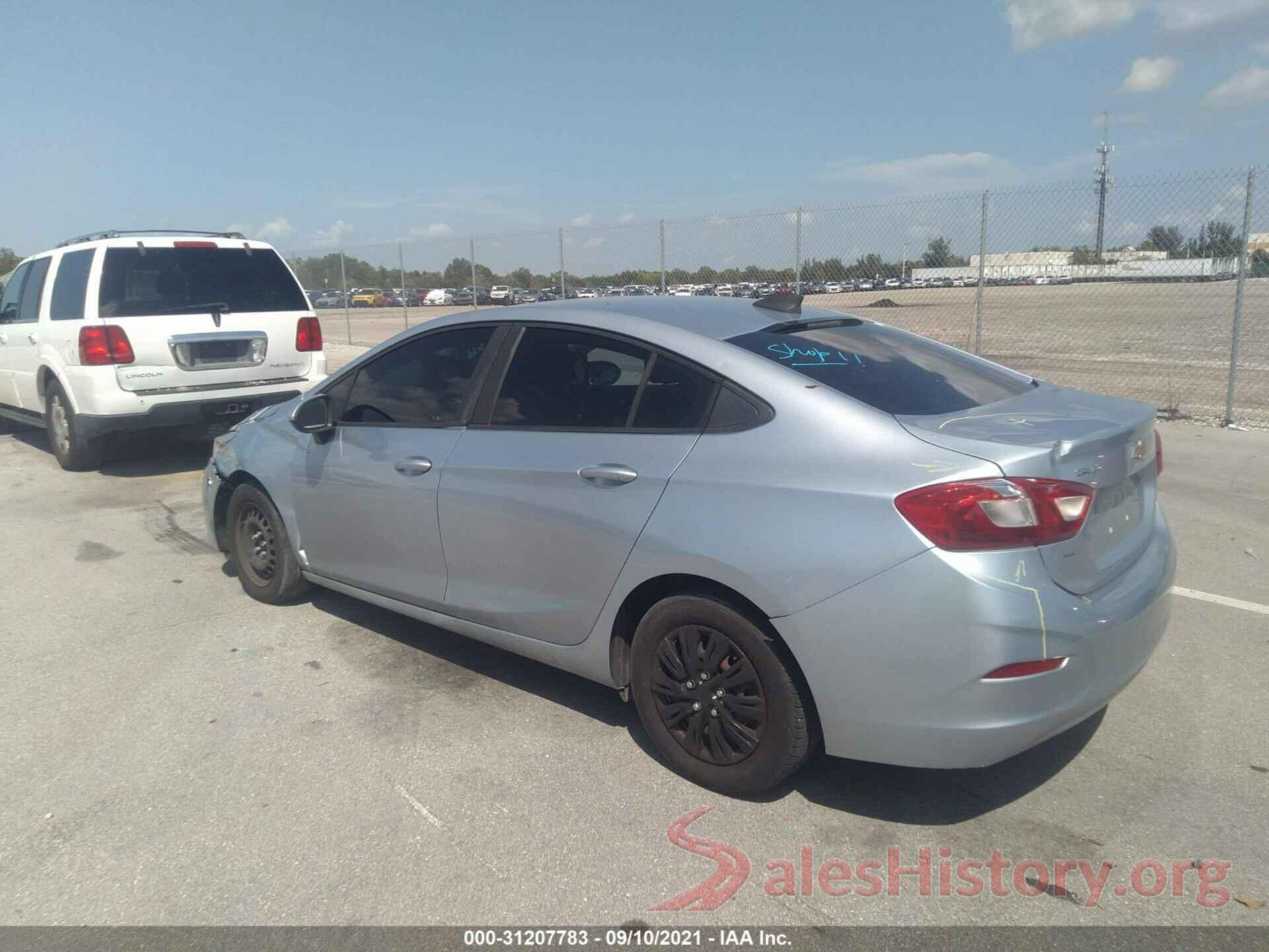 1G1BC5SM9H7158877 2017 CHEVROLET CRUZE