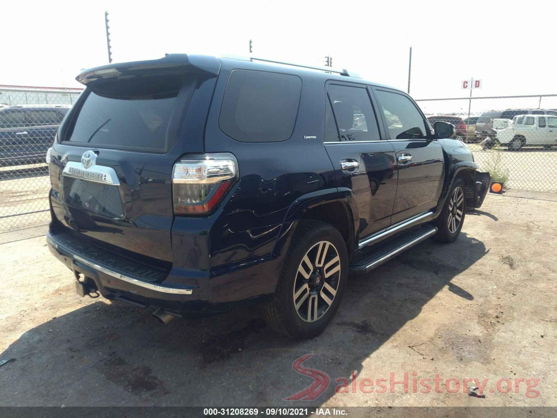 JTEBU5JR9L5750975 2020 TOYOTA 4RUNNER