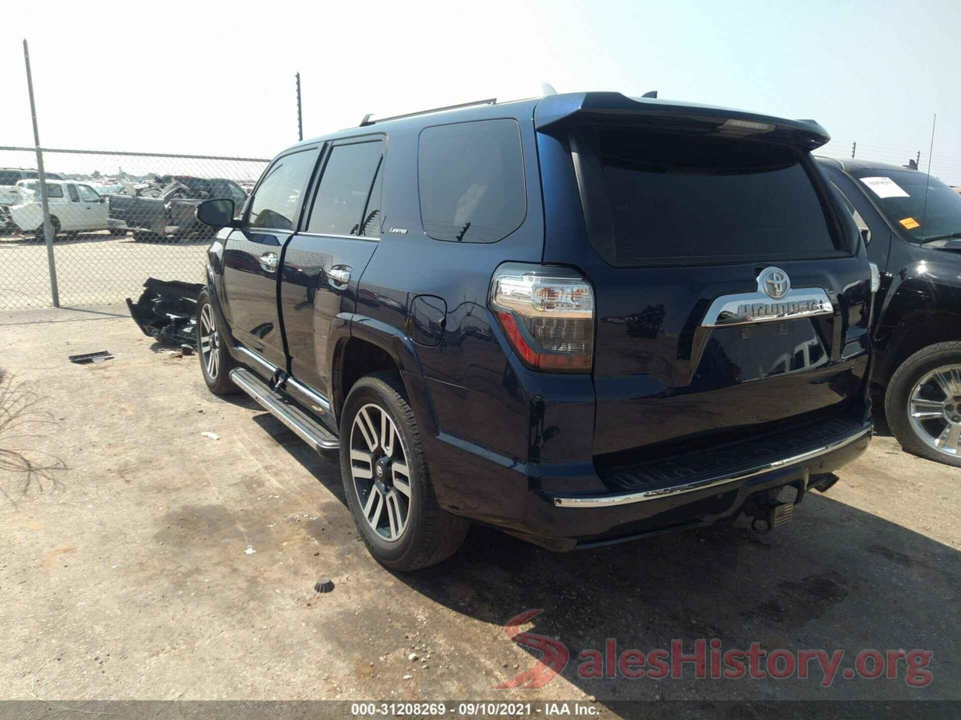 JTEBU5JR9L5750975 2020 TOYOTA 4RUNNER