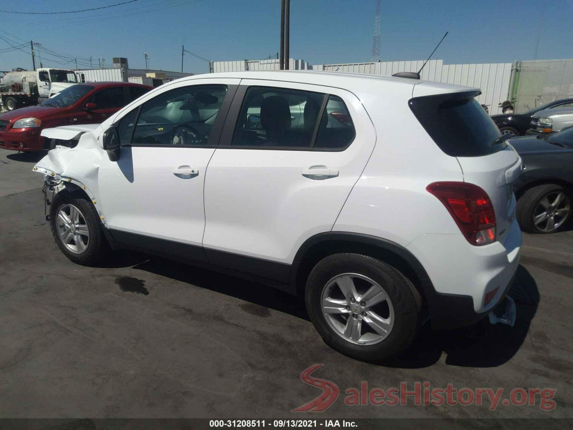 KL7CJKSB2LB045953 2020 CHEVROLET TRAX