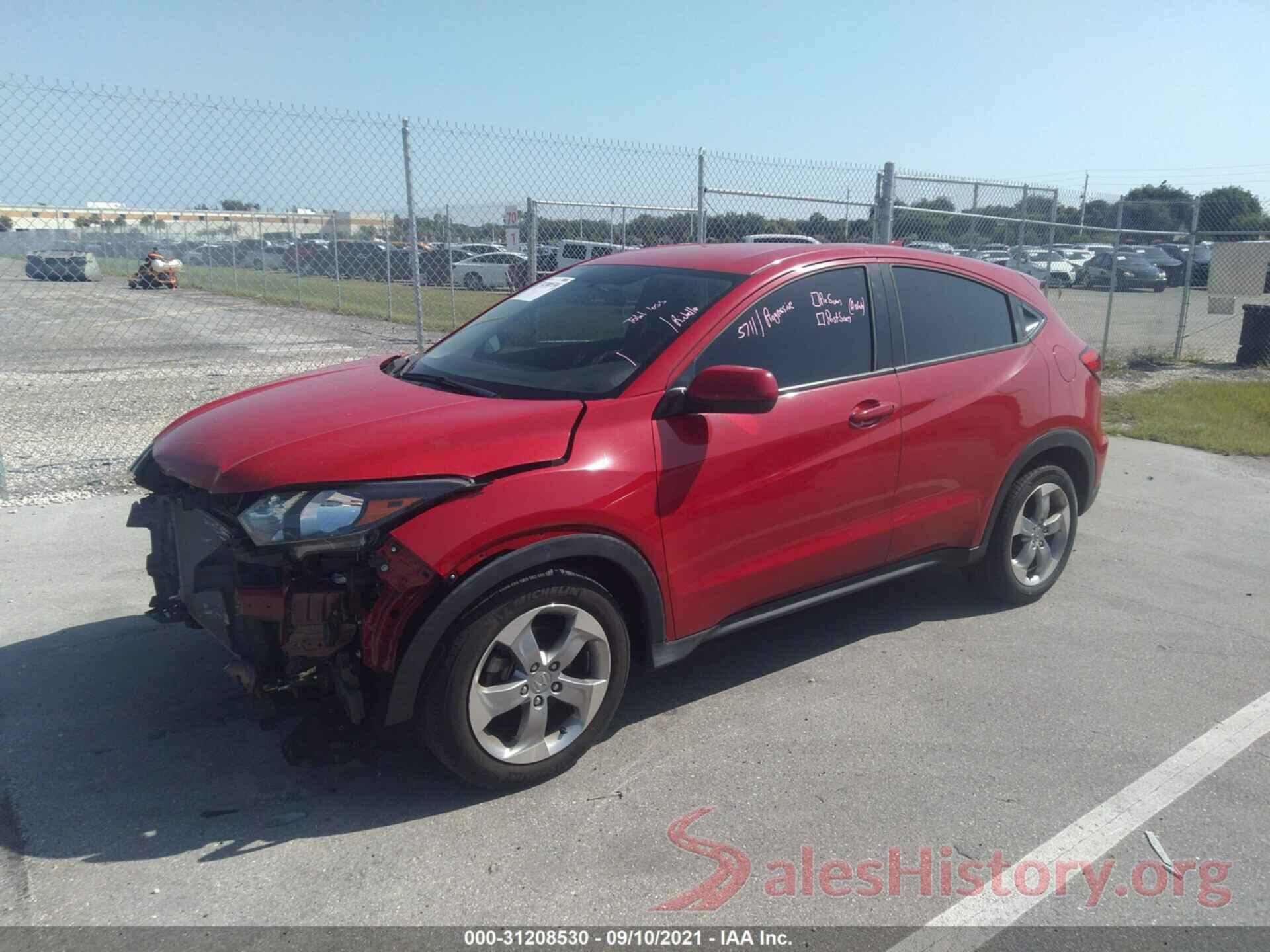 3CZRU5H31JM713604 2018 HONDA HR-V