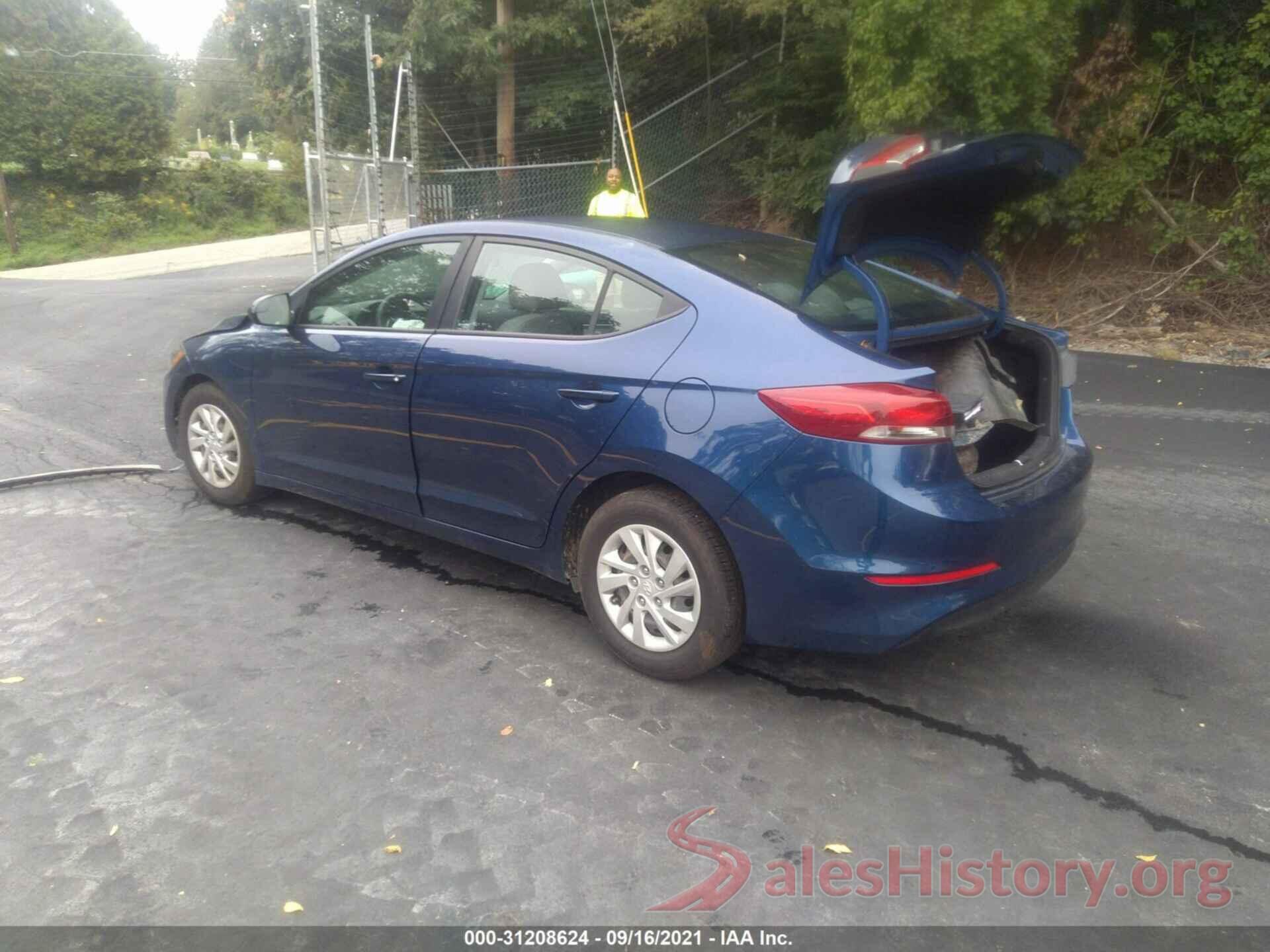 5NPD74LF7JH310994 2018 HYUNDAI ELANTRA