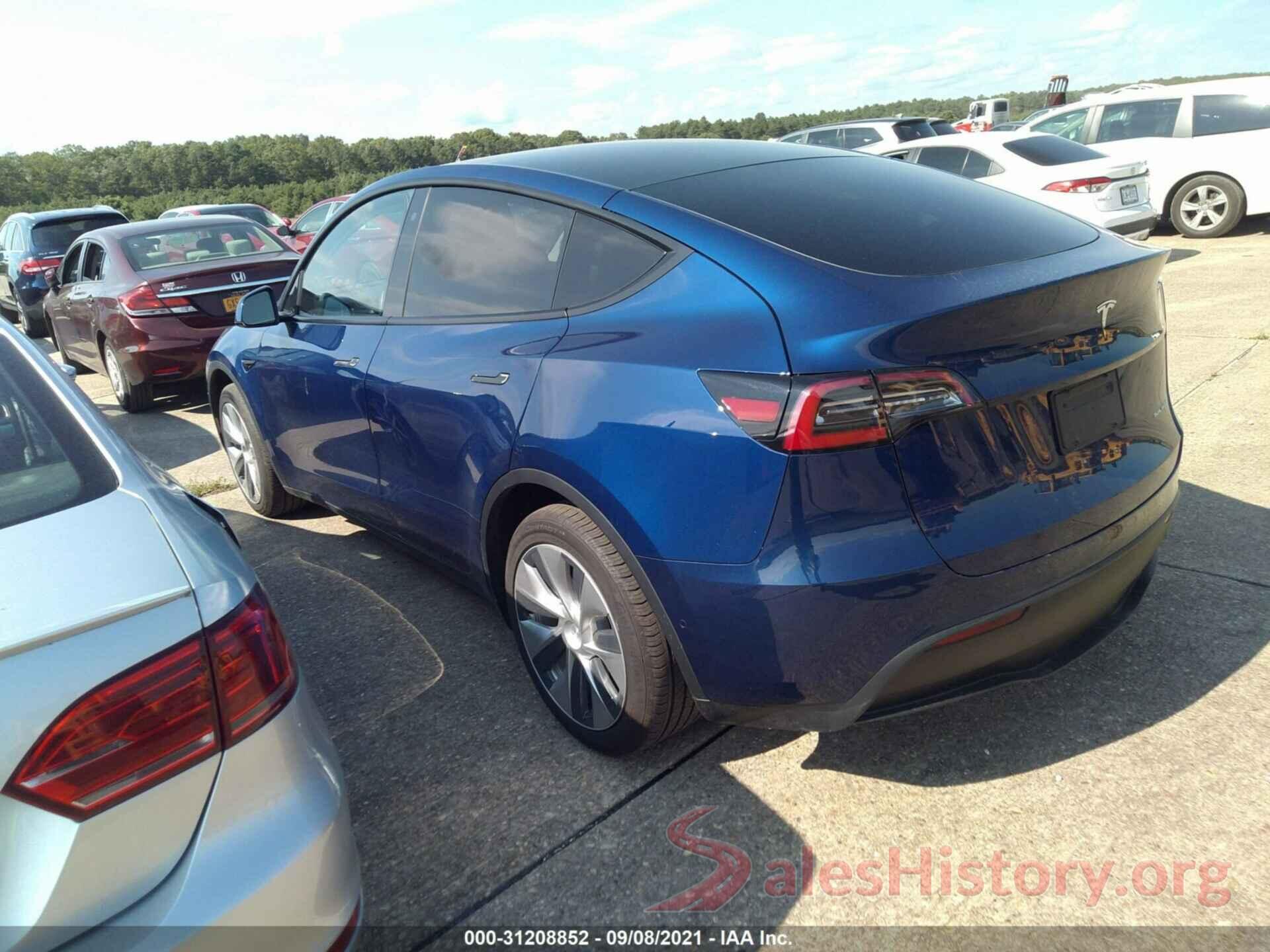 5YJYGDEE8LF010842 2020 TESLA MODEL Y