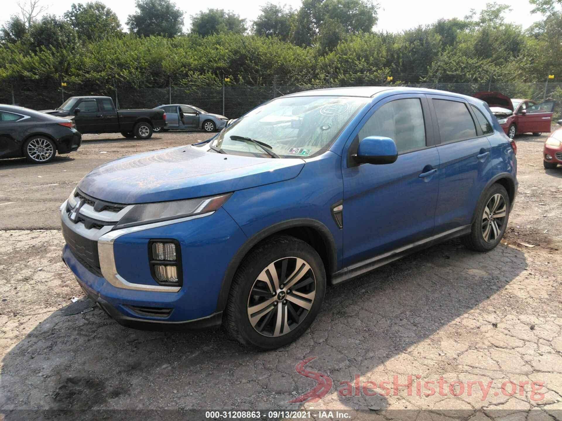 JA4AP3AU4LU001730 2020 MITSUBISHI OUTLANDER SPORT