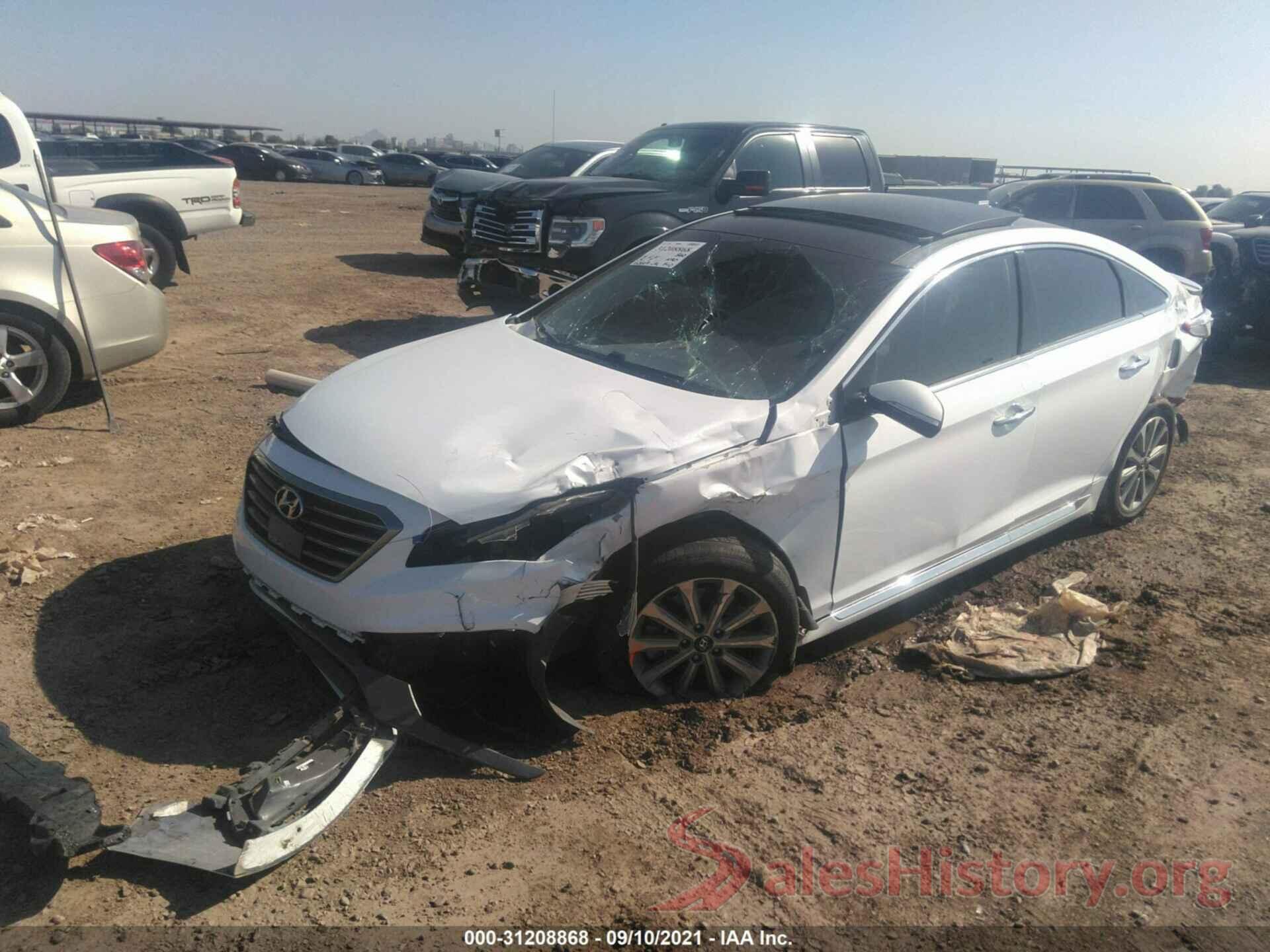 5NPE34AF2GH428186 2016 HYUNDAI SONATA