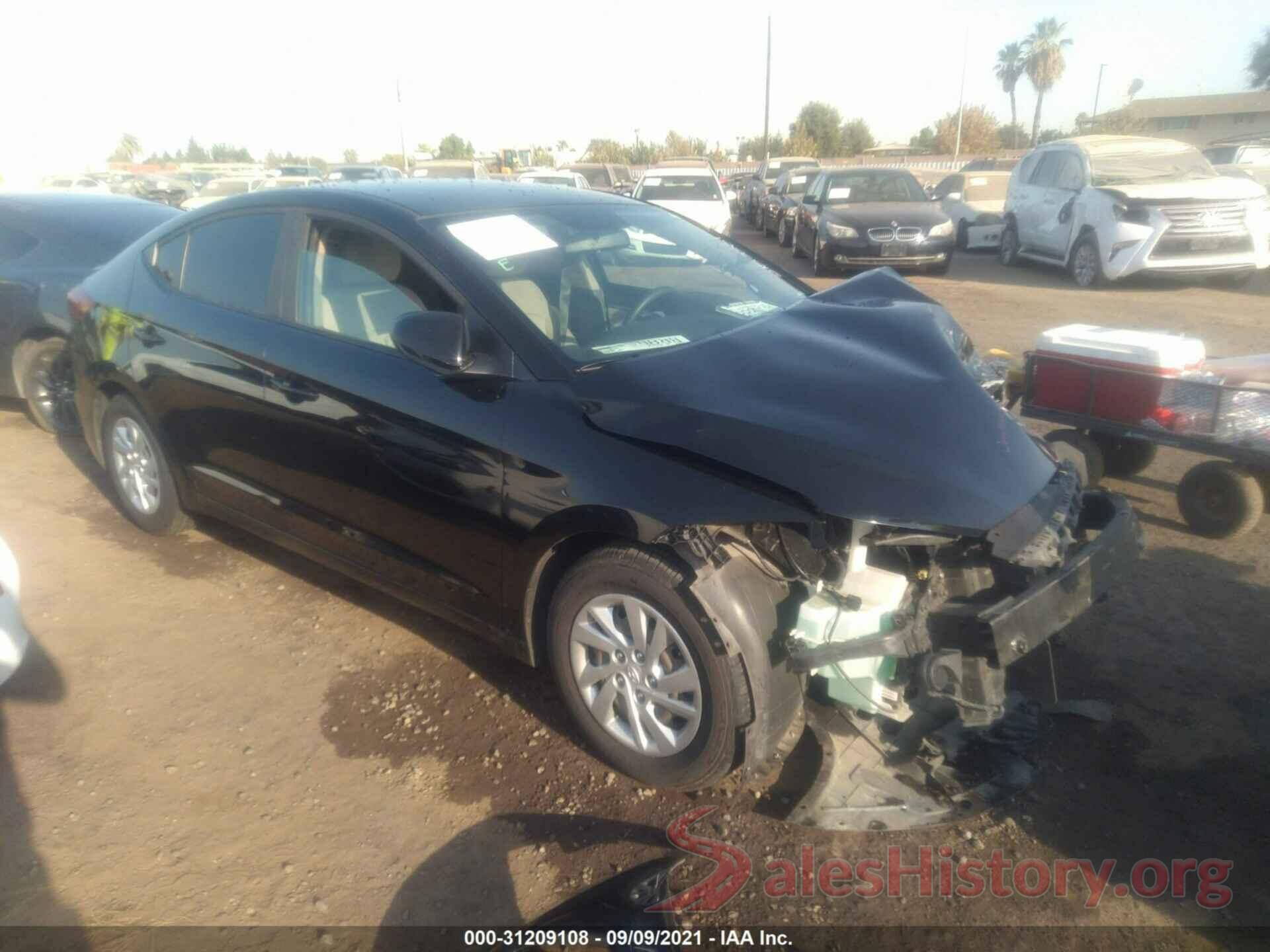 KMHD74LF4HU342457 2017 HYUNDAI ELANTRA