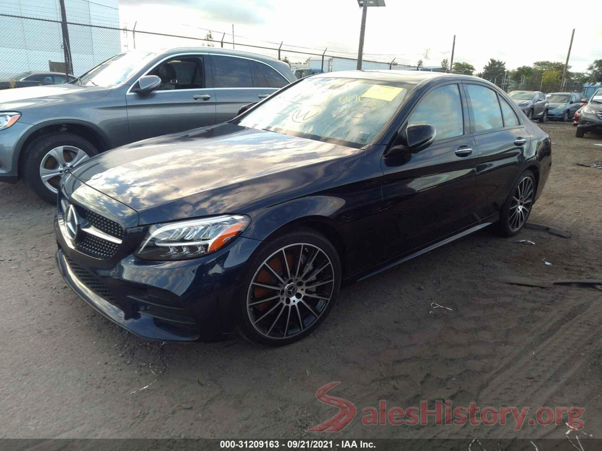 55SWF8EBXKU293653 2019 MERCEDES-BENZ C-CLASS