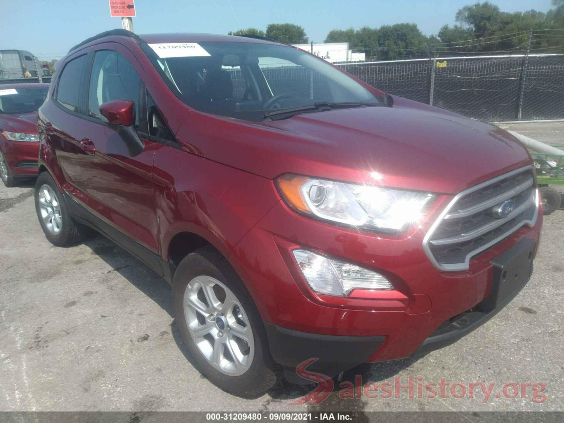 MAJ3S2GE4LC365875 2020 FORD ECOSPORT