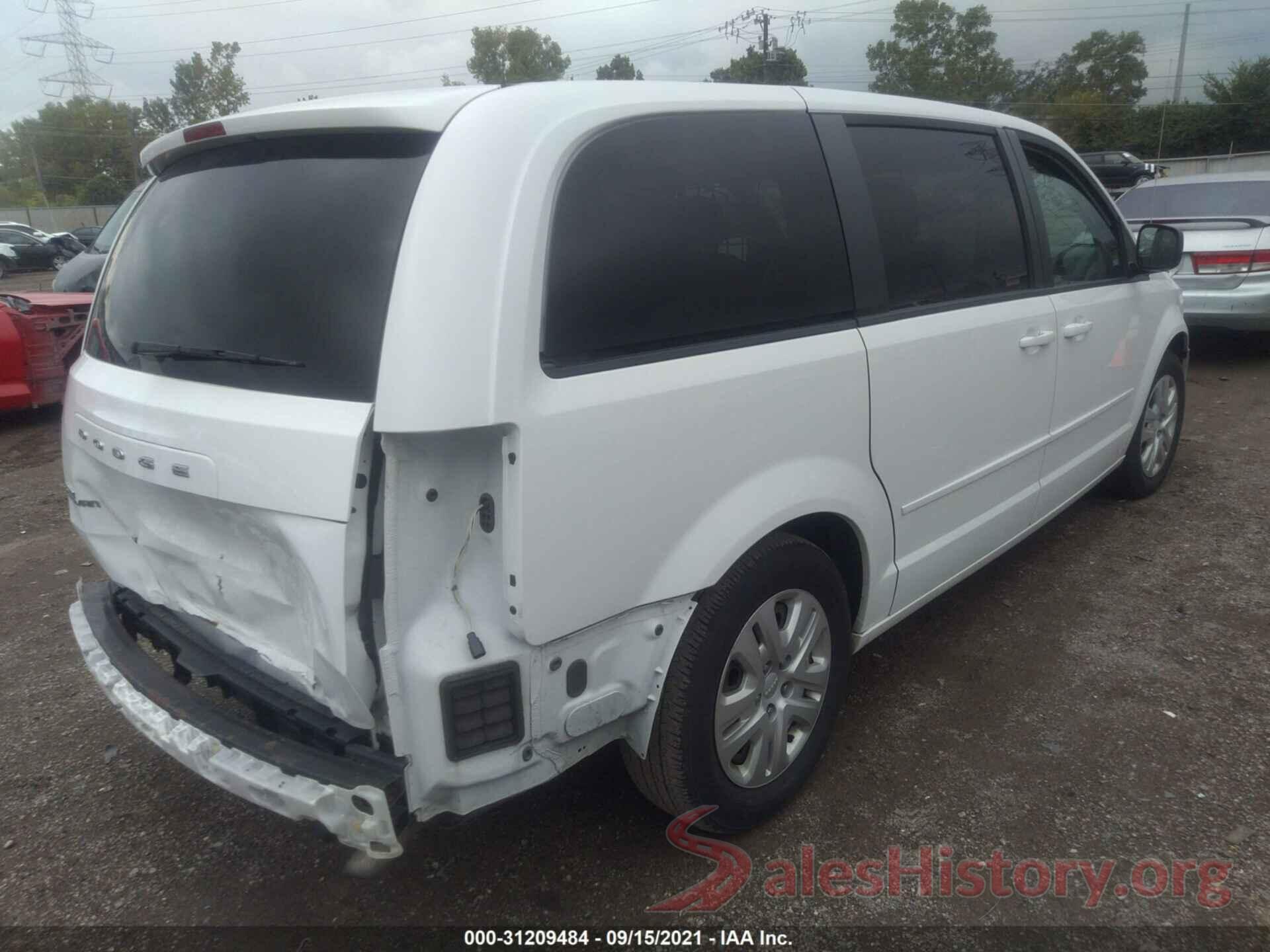 2C4RDGBG0GR387499 2016 DODGE GRAND CARAVAN