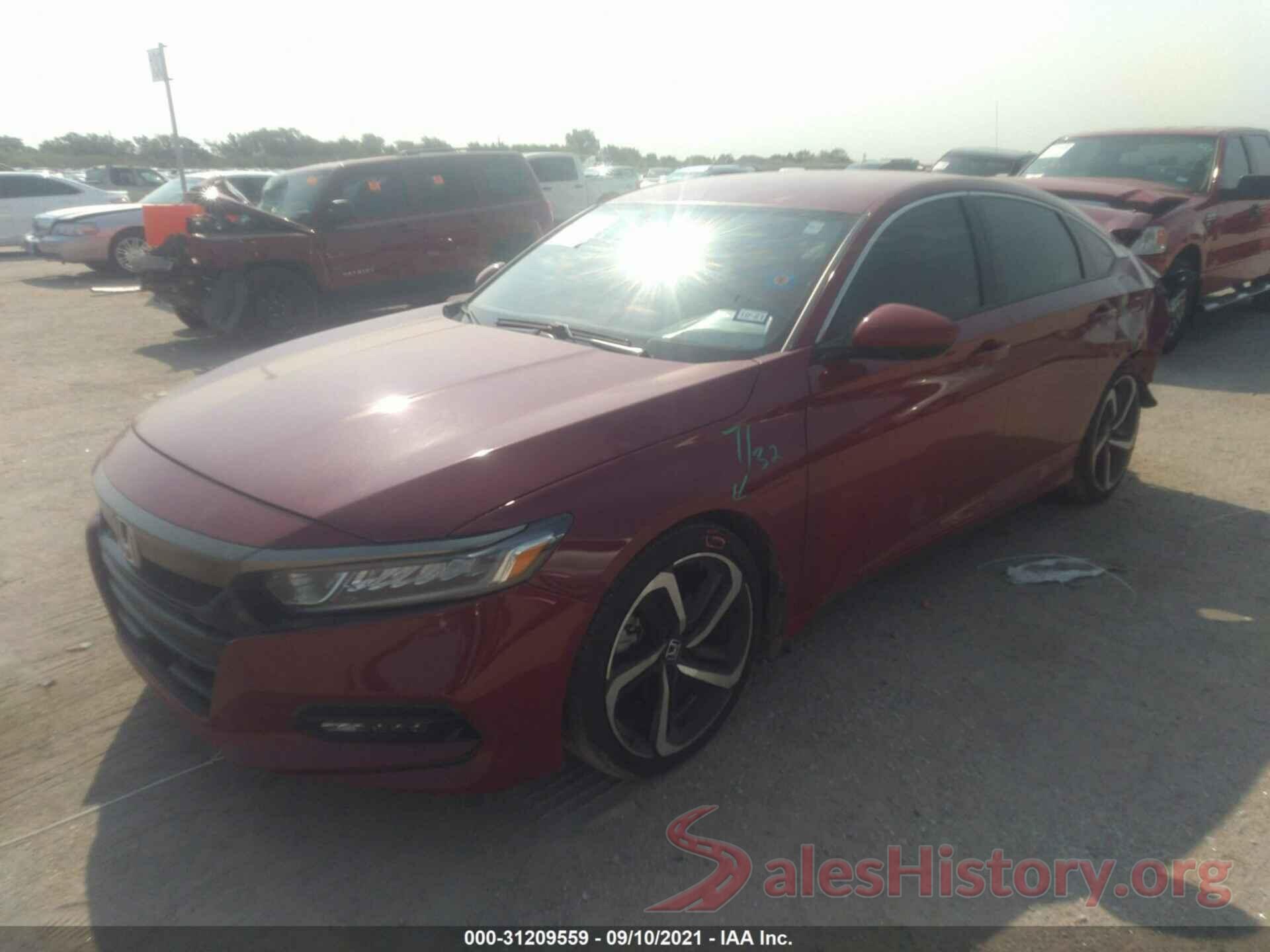 1HGCV1F34JA217702 2018 HONDA ACCORD SEDAN