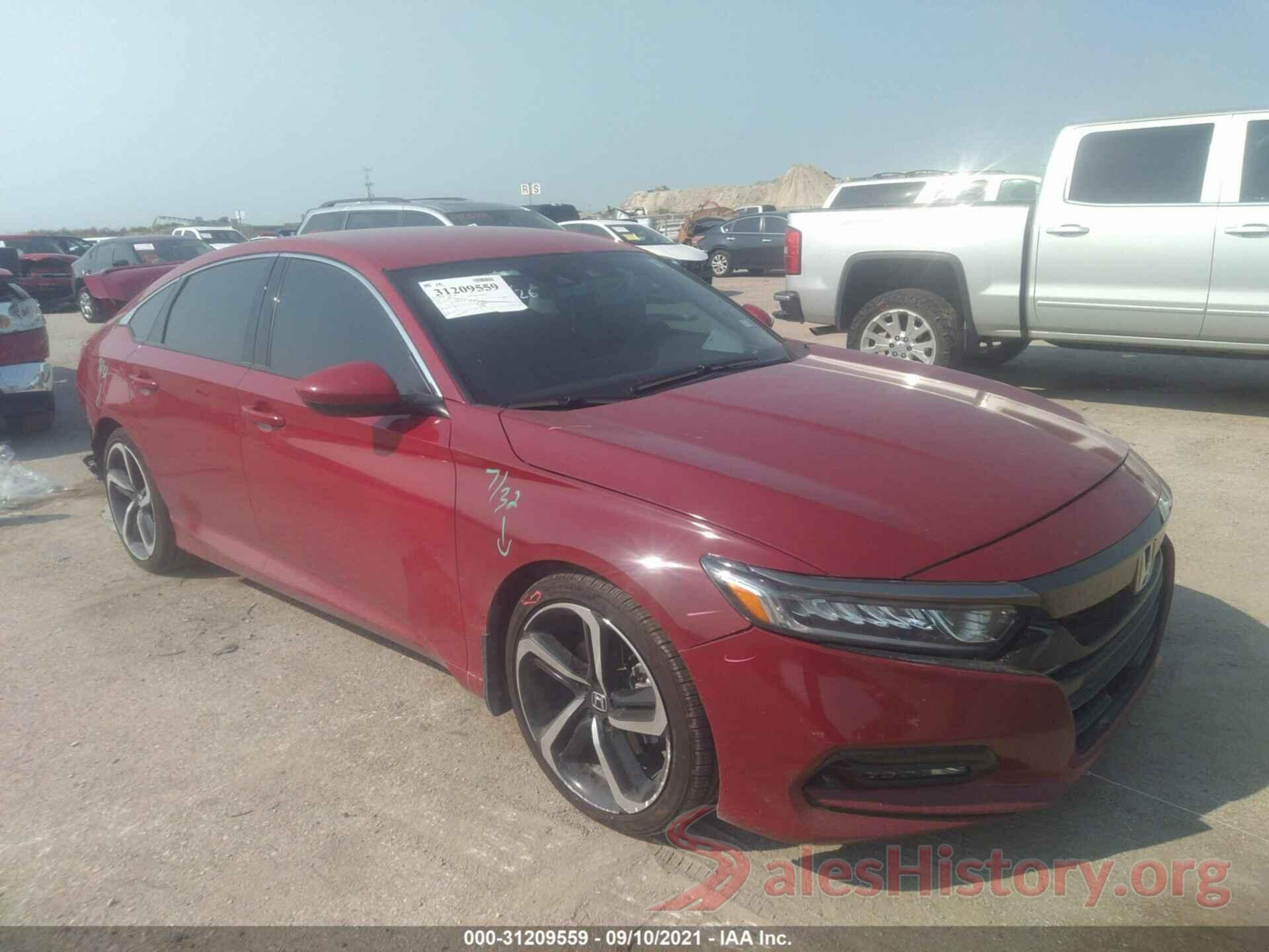 1HGCV1F34JA217702 2018 HONDA ACCORD SEDAN