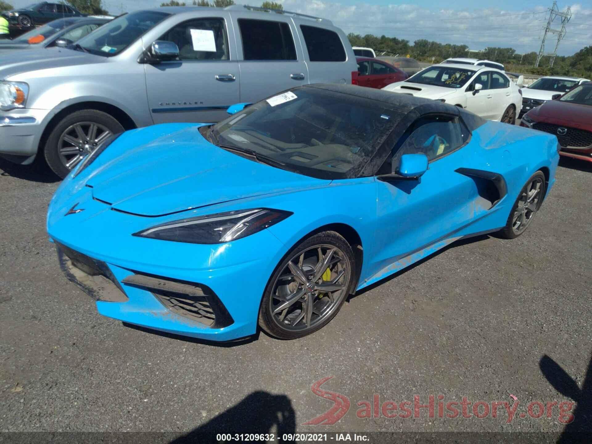 1G1YC3D43M5121597 2021 CHEVROLET CORVETTE