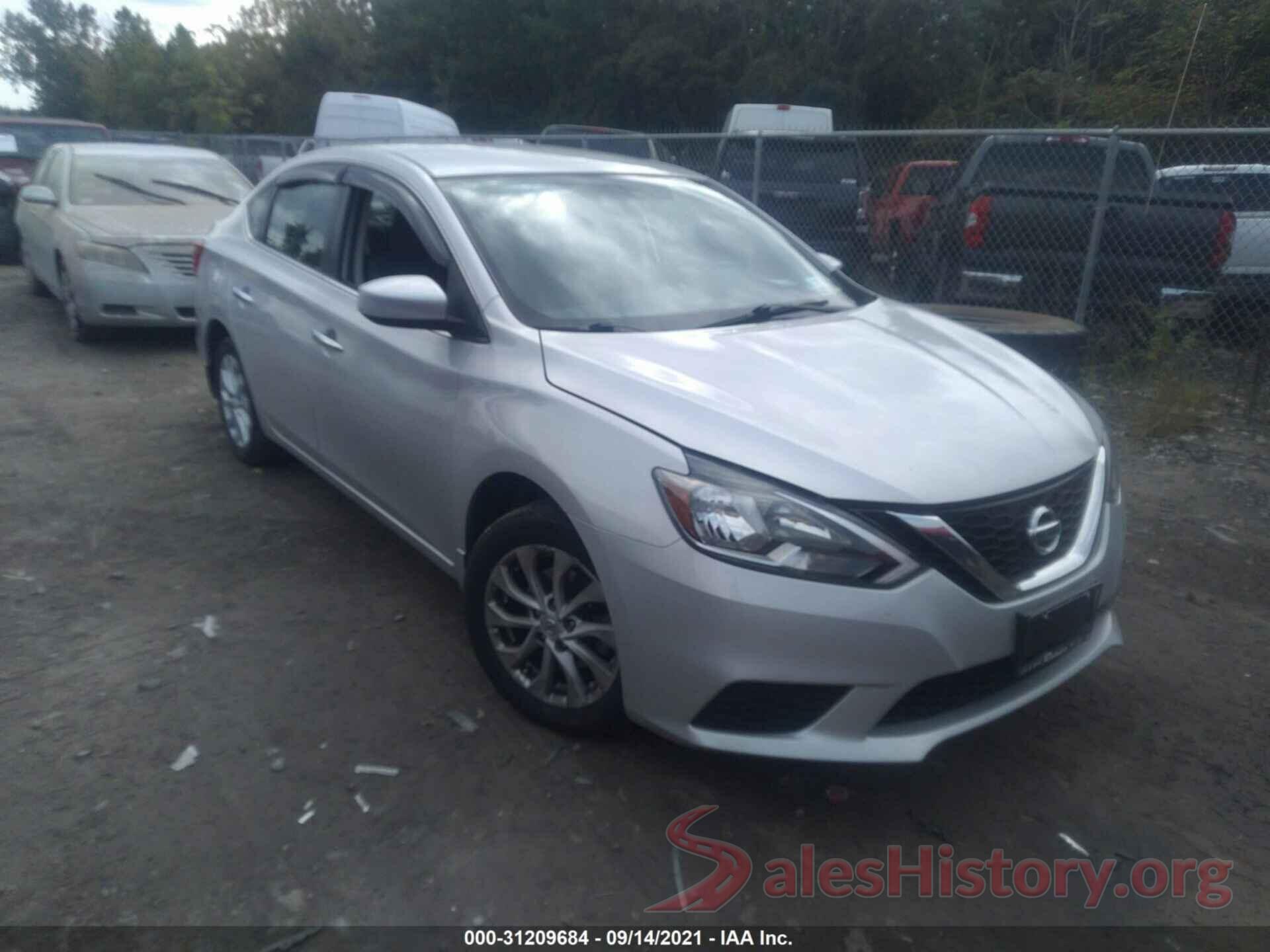 3N1AB7AP5KL607510 2019 NISSAN SENTRA