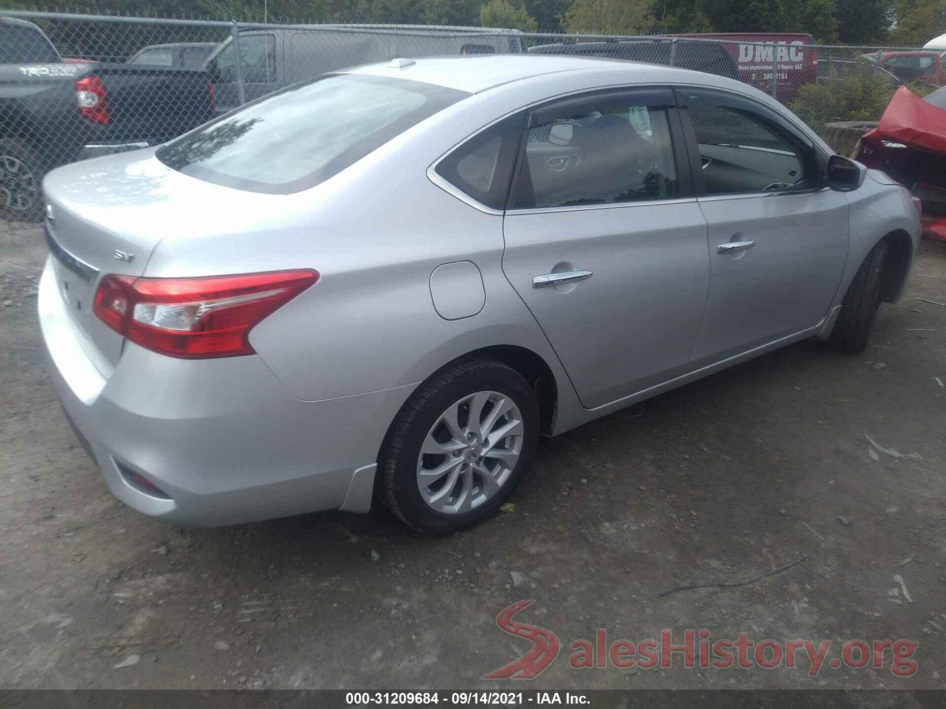 3N1AB7AP5KL607510 2019 NISSAN SENTRA