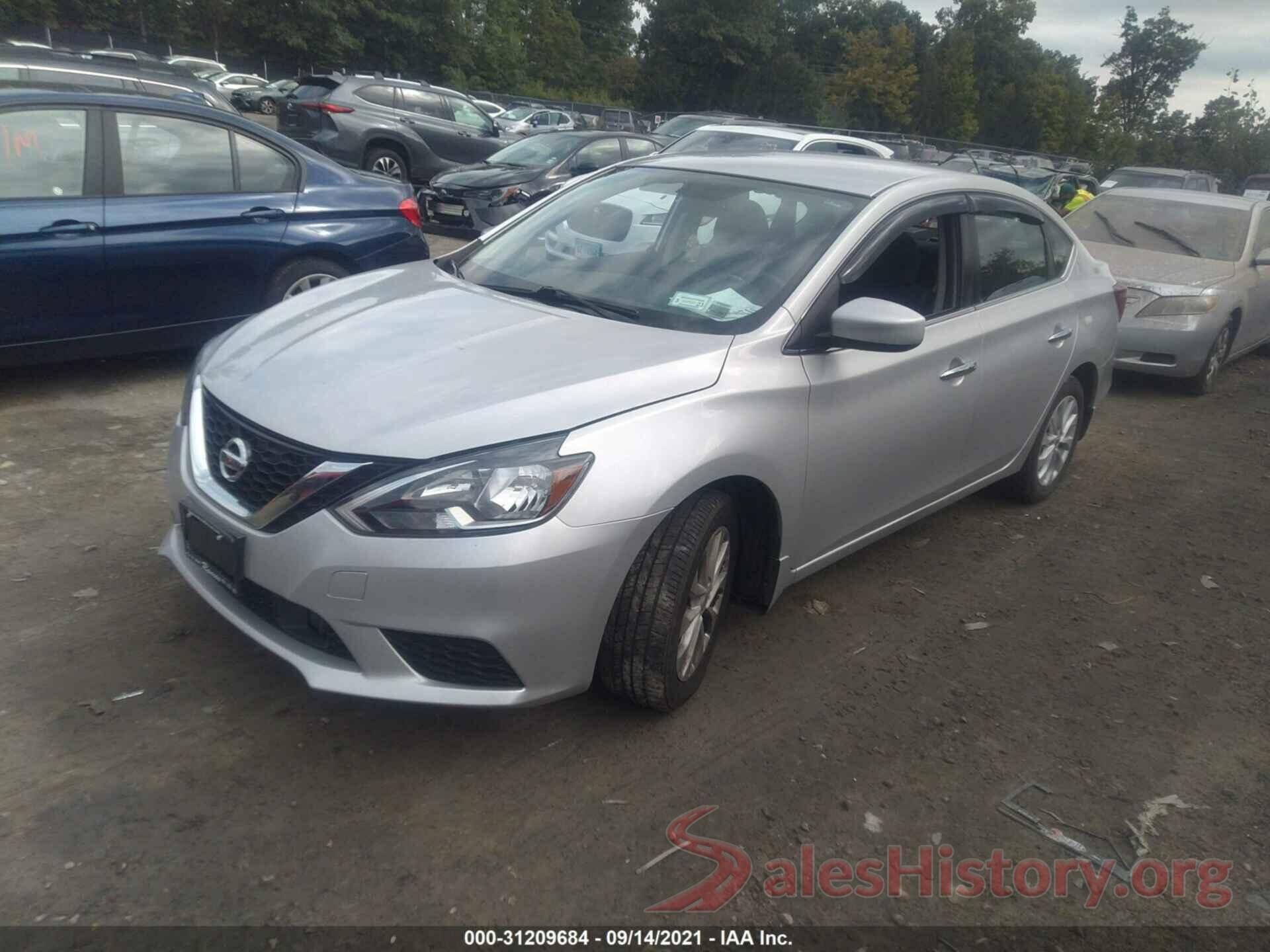 3N1AB7AP5KL607510 2019 NISSAN SENTRA