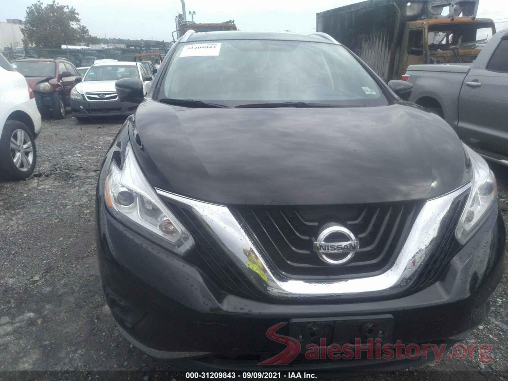 5N1AZ2MHXHN203574 2017 NISSAN MURANO