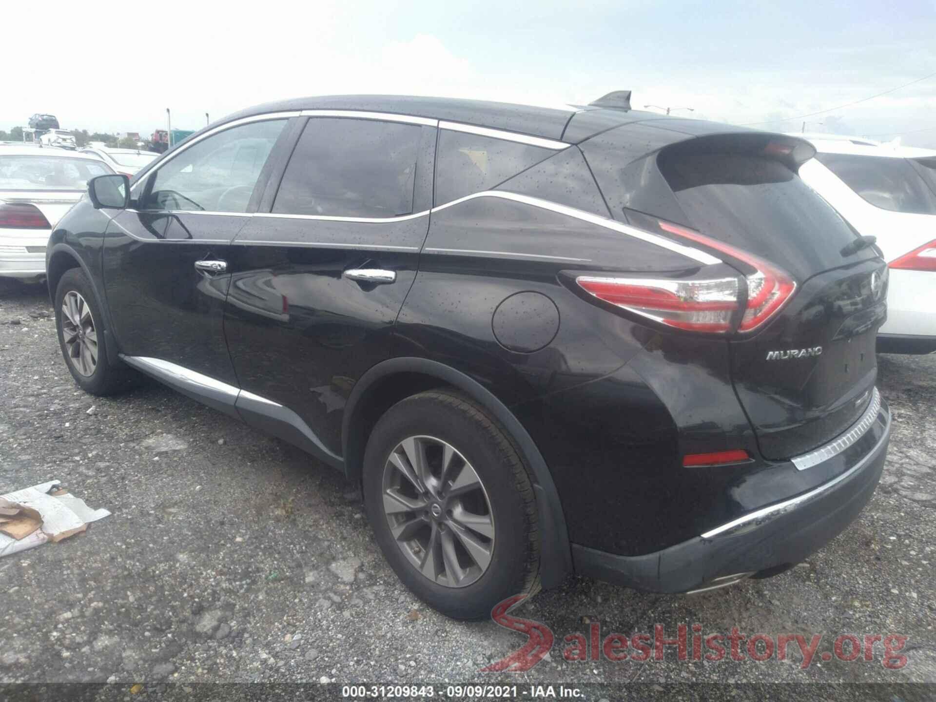 5N1AZ2MHXHN203574 2017 NISSAN MURANO