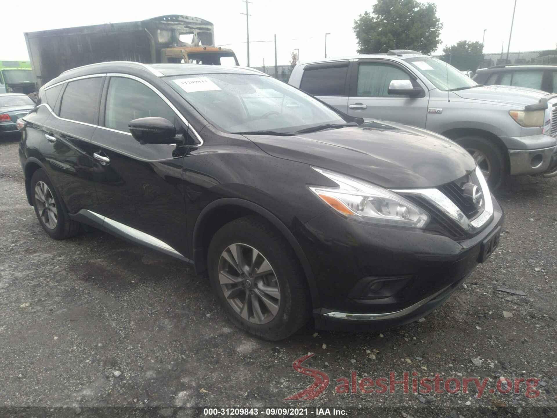 5N1AZ2MHXHN203574 2017 NISSAN MURANO