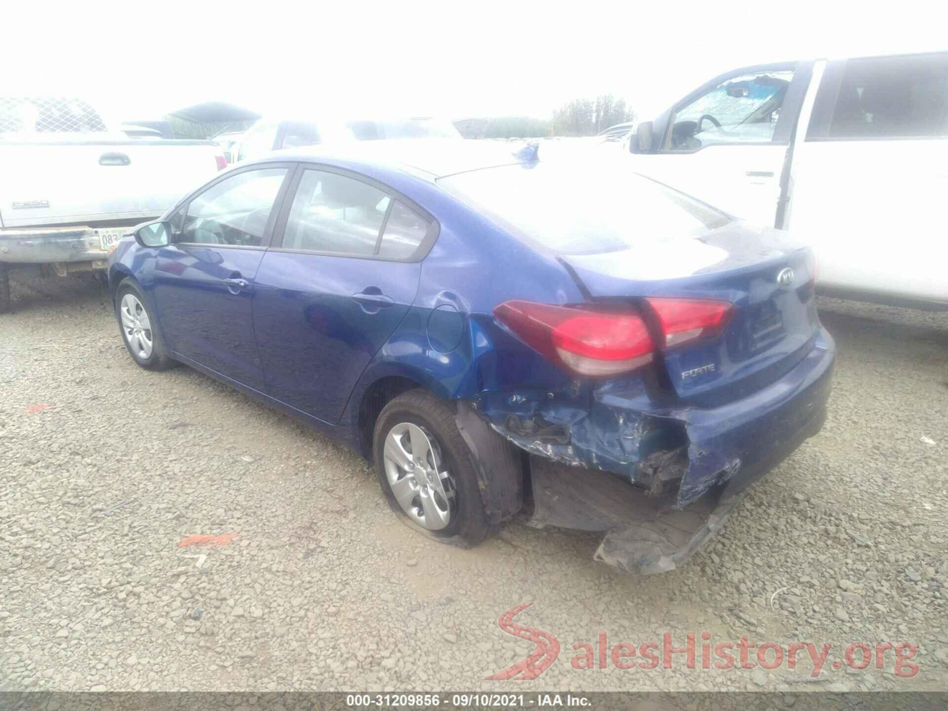 3KPFK4A70HE118348 2017 KIA FORTE