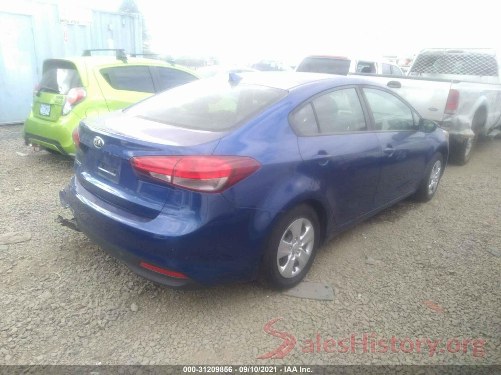 3KPFK4A70HE118348 2017 KIA FORTE