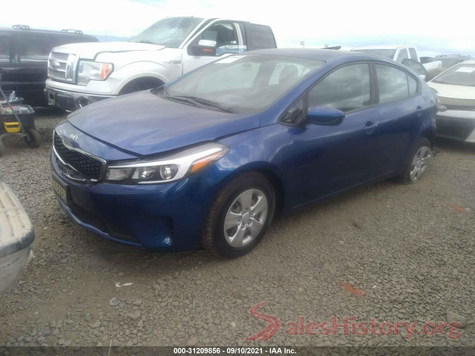 3KPFK4A70HE118348 2017 KIA FORTE