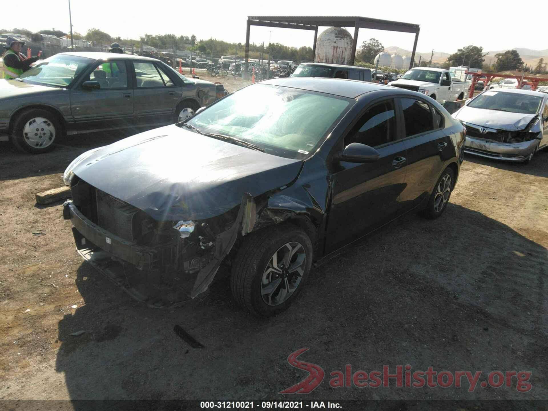 3KPF24AD6LE231106 2020 KIA FORTE