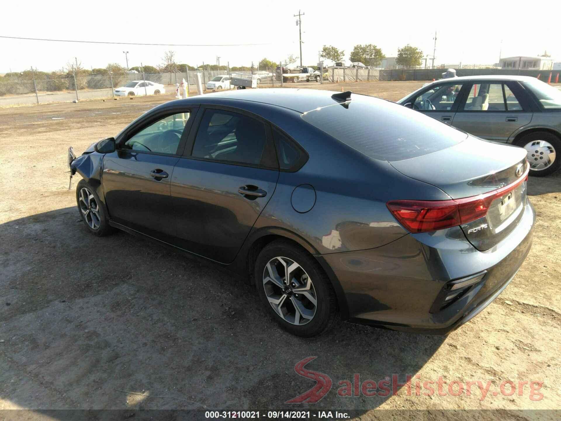 3KPF24AD6LE231106 2020 KIA FORTE