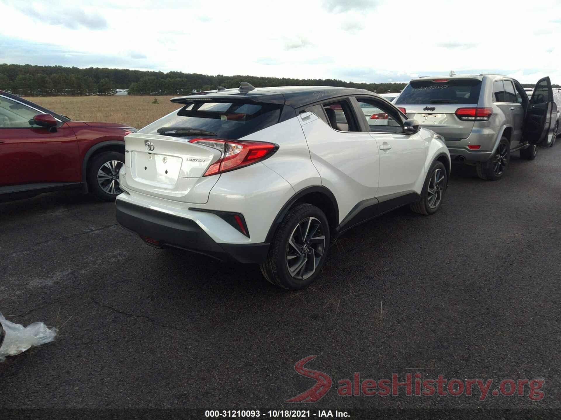 NMTKHMBX6LR109386 2020 TOYOTA C-HR