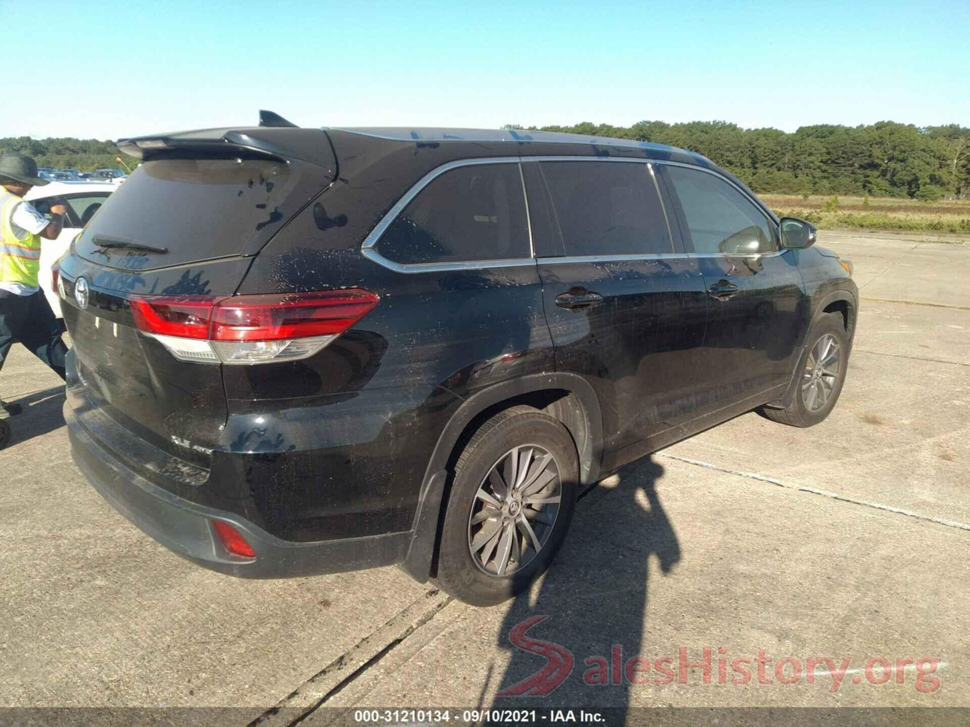 5TDJZRFH1HS397013 2017 TOYOTA HIGHLANDER